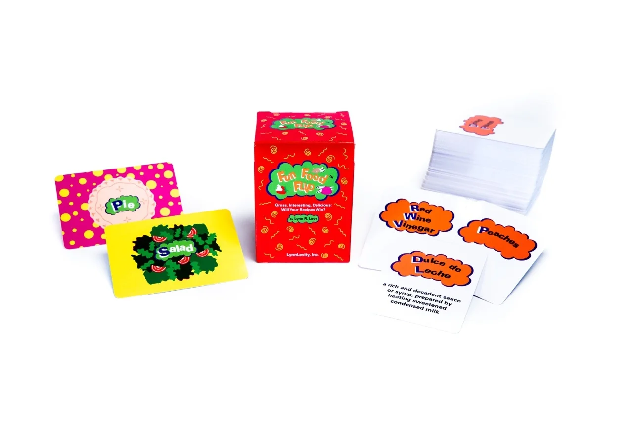 2016's MOST DELICIOUS new card game, Fun Food Flip® is finally available. Come by for a demo & sign up for the tournament! #funfoodflip