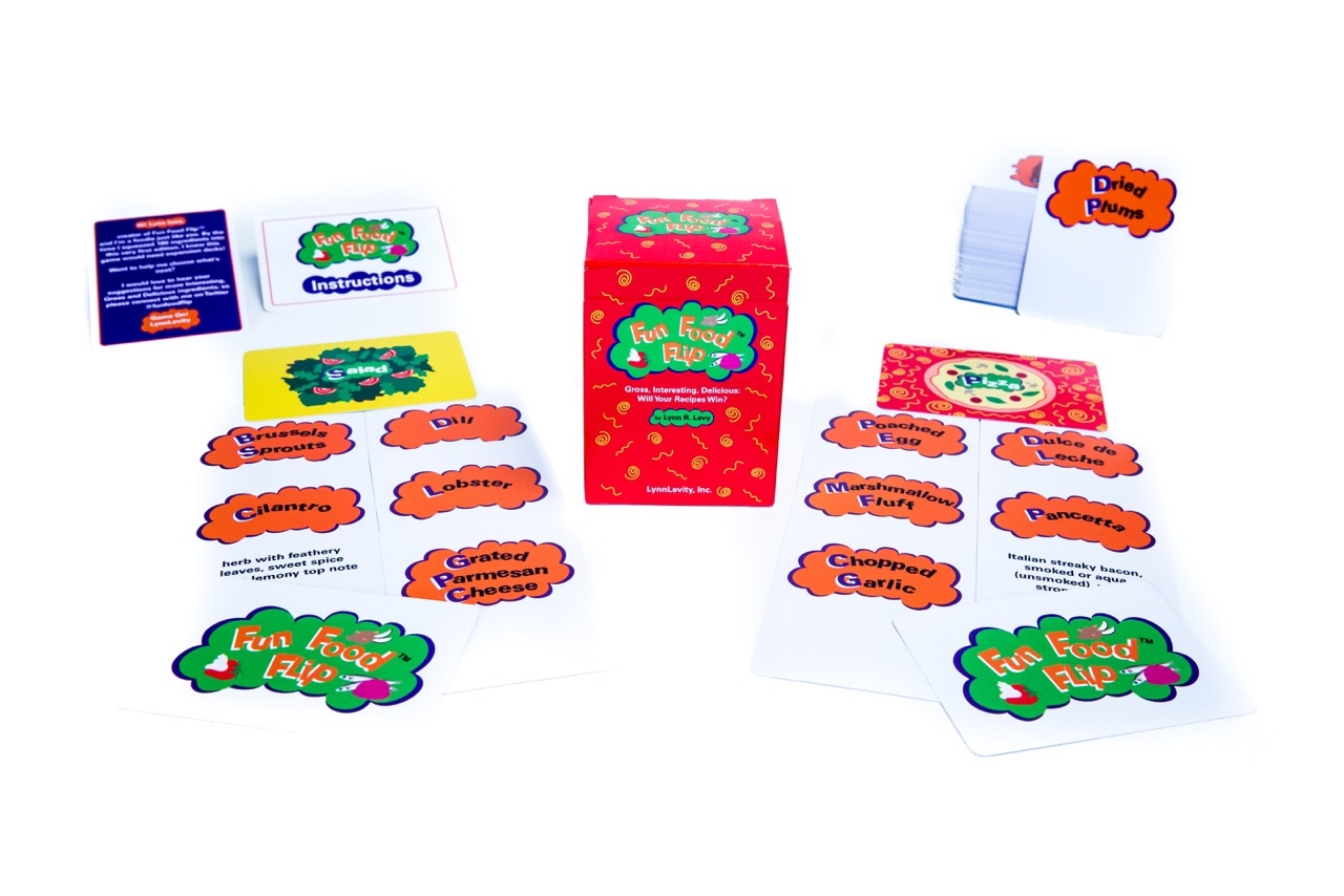 CAUTION: Dynamic, engaging game play ahead! Fun Food Flip® has thousands of Gross, Interesting & Delicious combos for maximum repeat play!