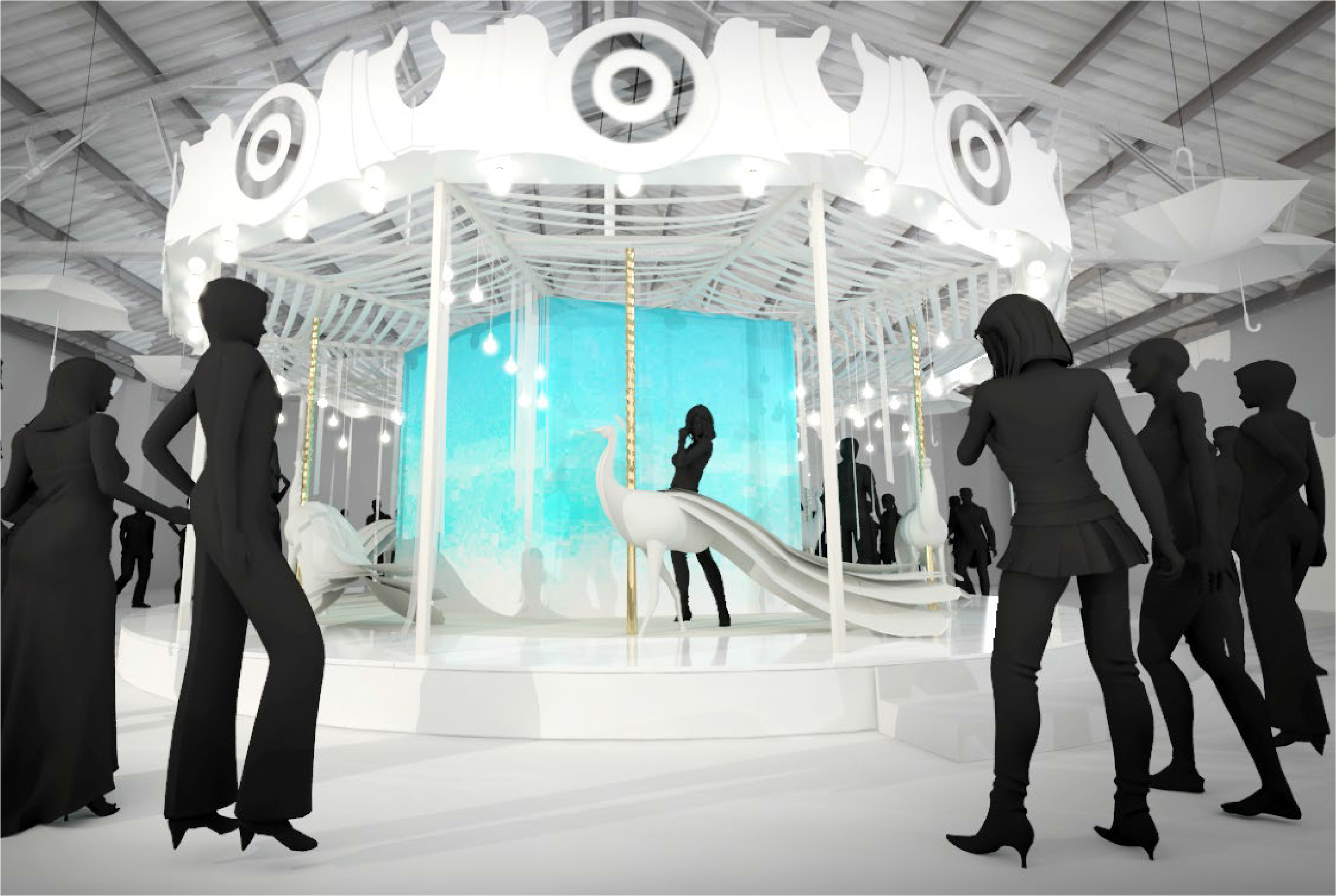 Target, in Vogue NYFW Kickoff Event 2015: Carousel Rendering