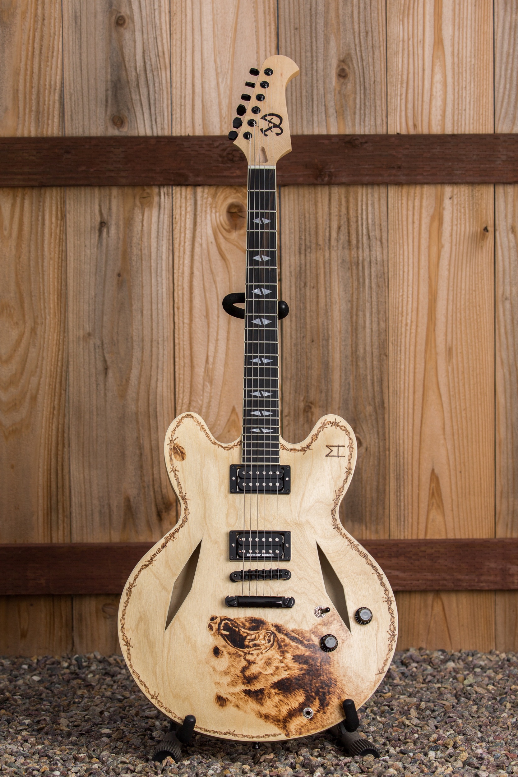 Custom Guitar Art by Local San Diego Artist — M. Hanlon Art