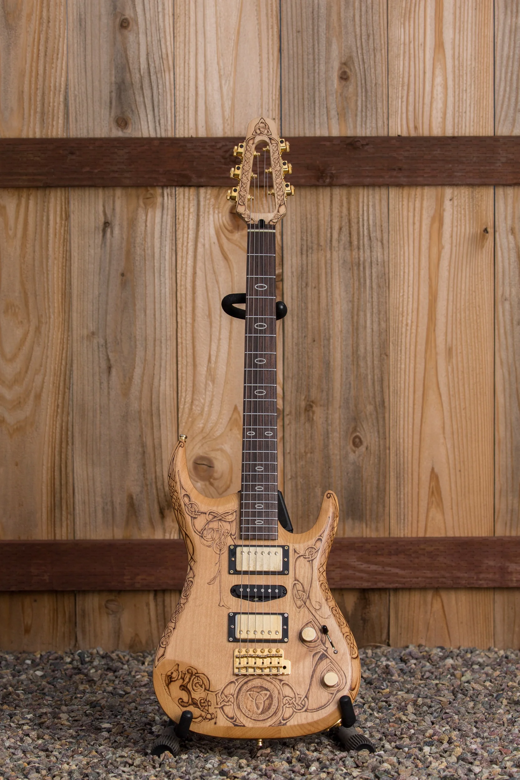 Custom Guitar Art by Local San Diego Artist — M. Hanlon Art