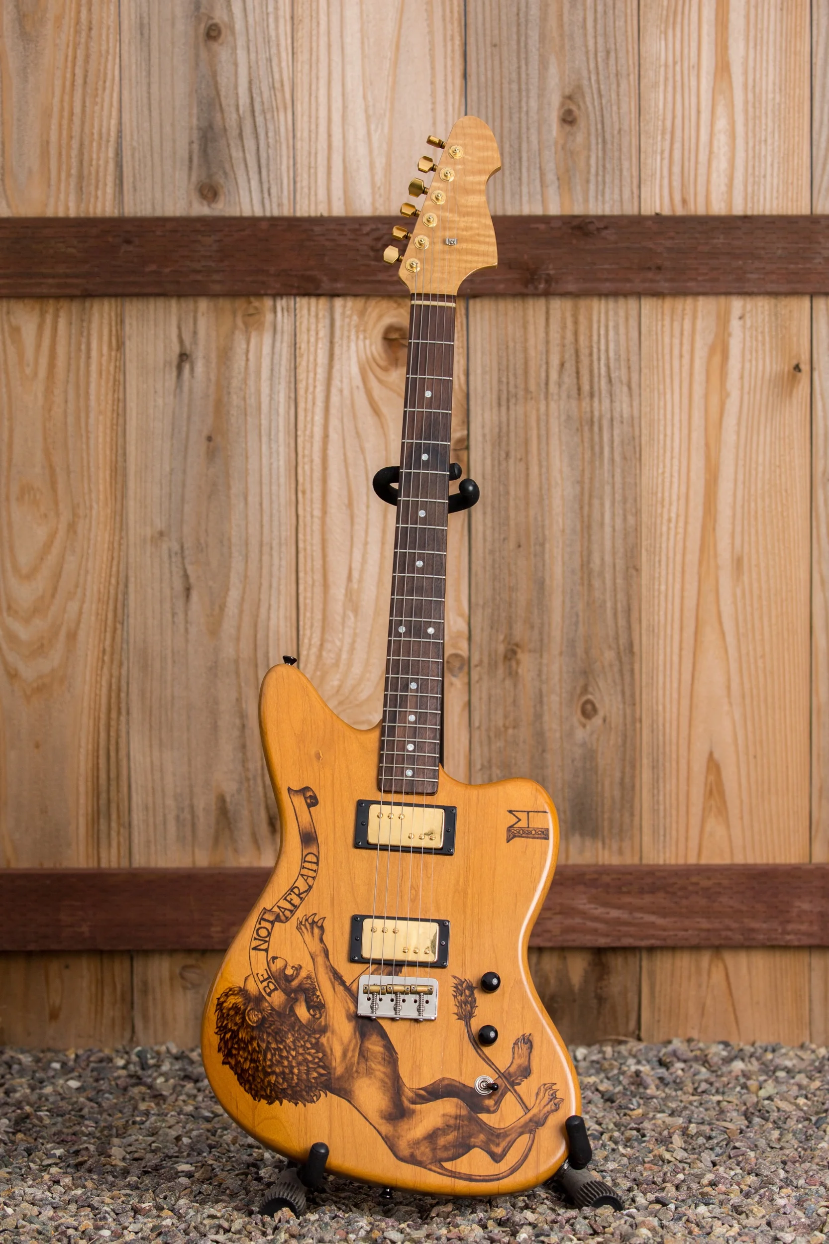 Custom Guitar Art by Local San Diego Artist — M. Hanlon Art