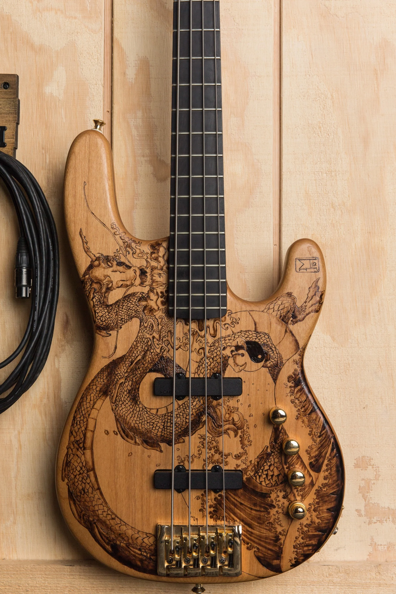 Custom Guitar Art by Local San Diego Artist — M. Hanlon Art