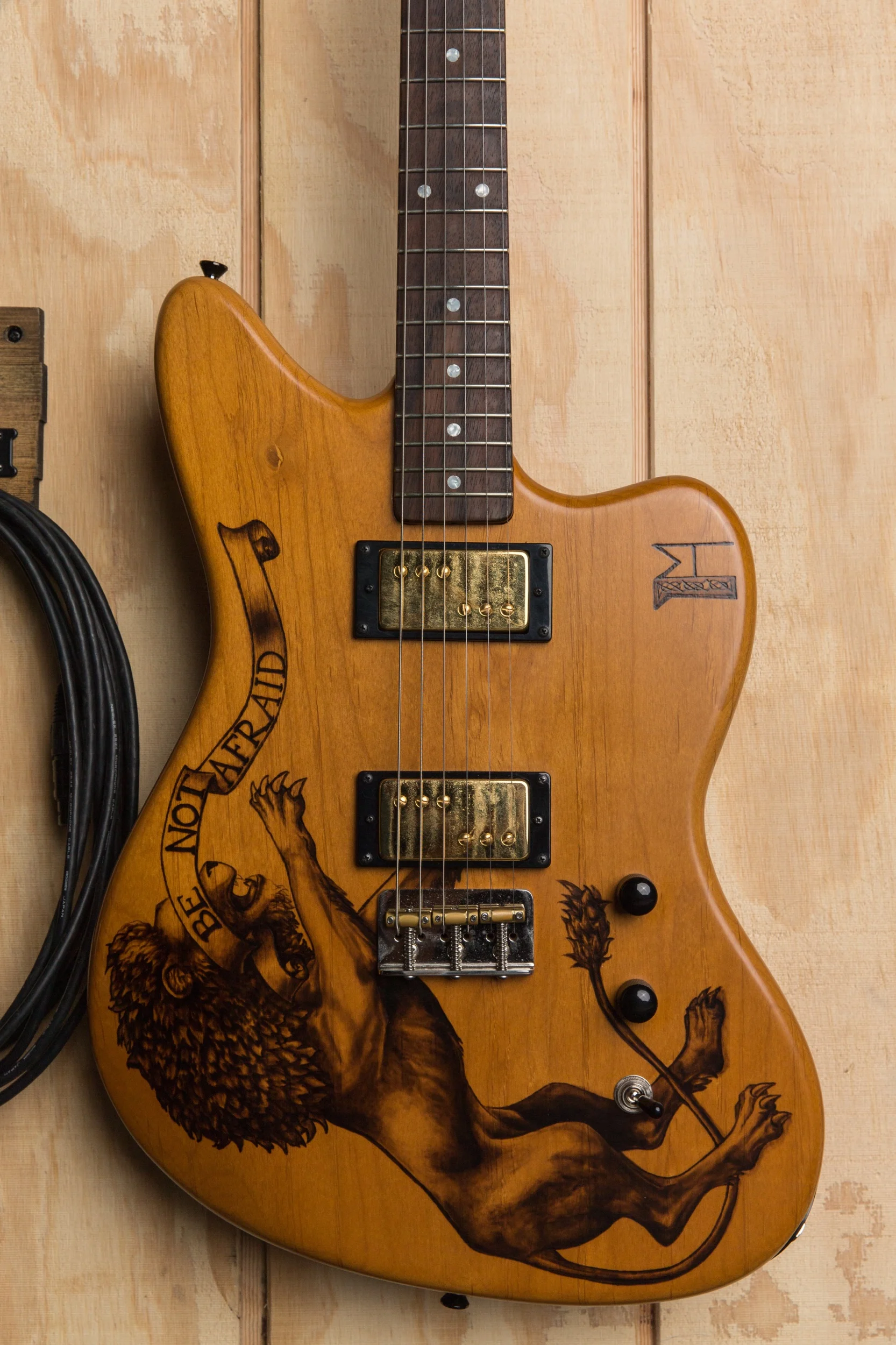 Custom Guitar Art by Local San Diego Artist — M. Hanlon Art