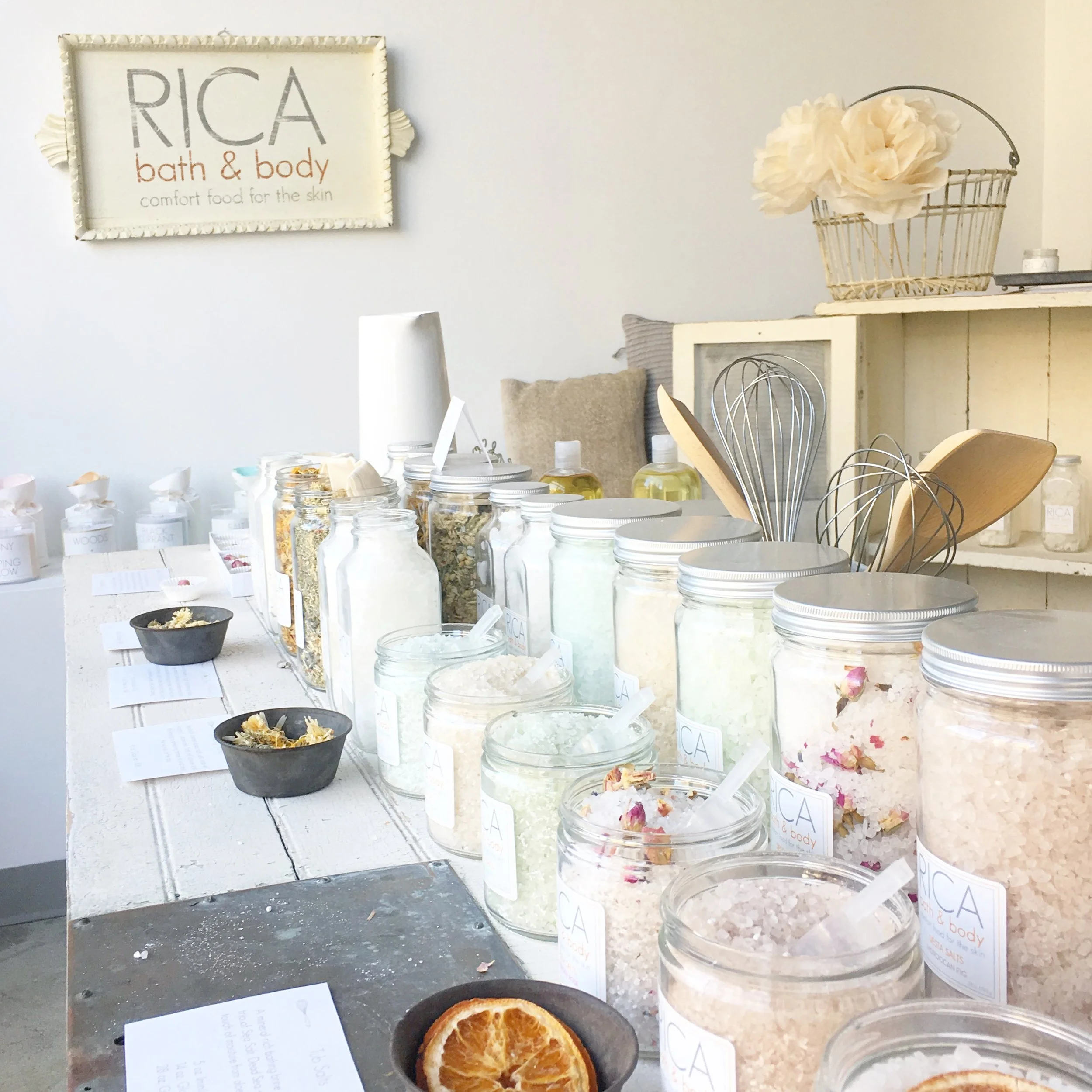 RICA bath + body Flagship Studio Shop in Brooklyn, NY