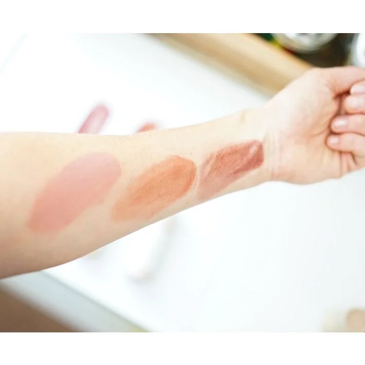 creamy pigment natural elements Clays roots petals tints natural pop of color  lips cheeks Among the flowers rica bath and body