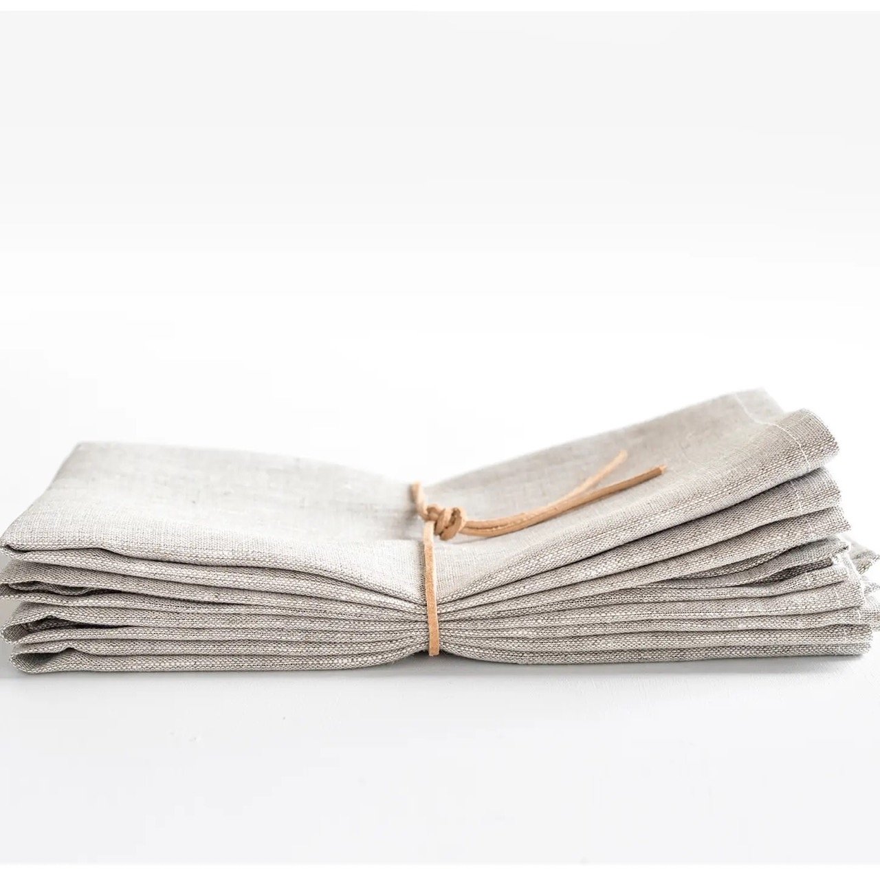 Heirloom linen napkins set linen fabric rica bath and body grey