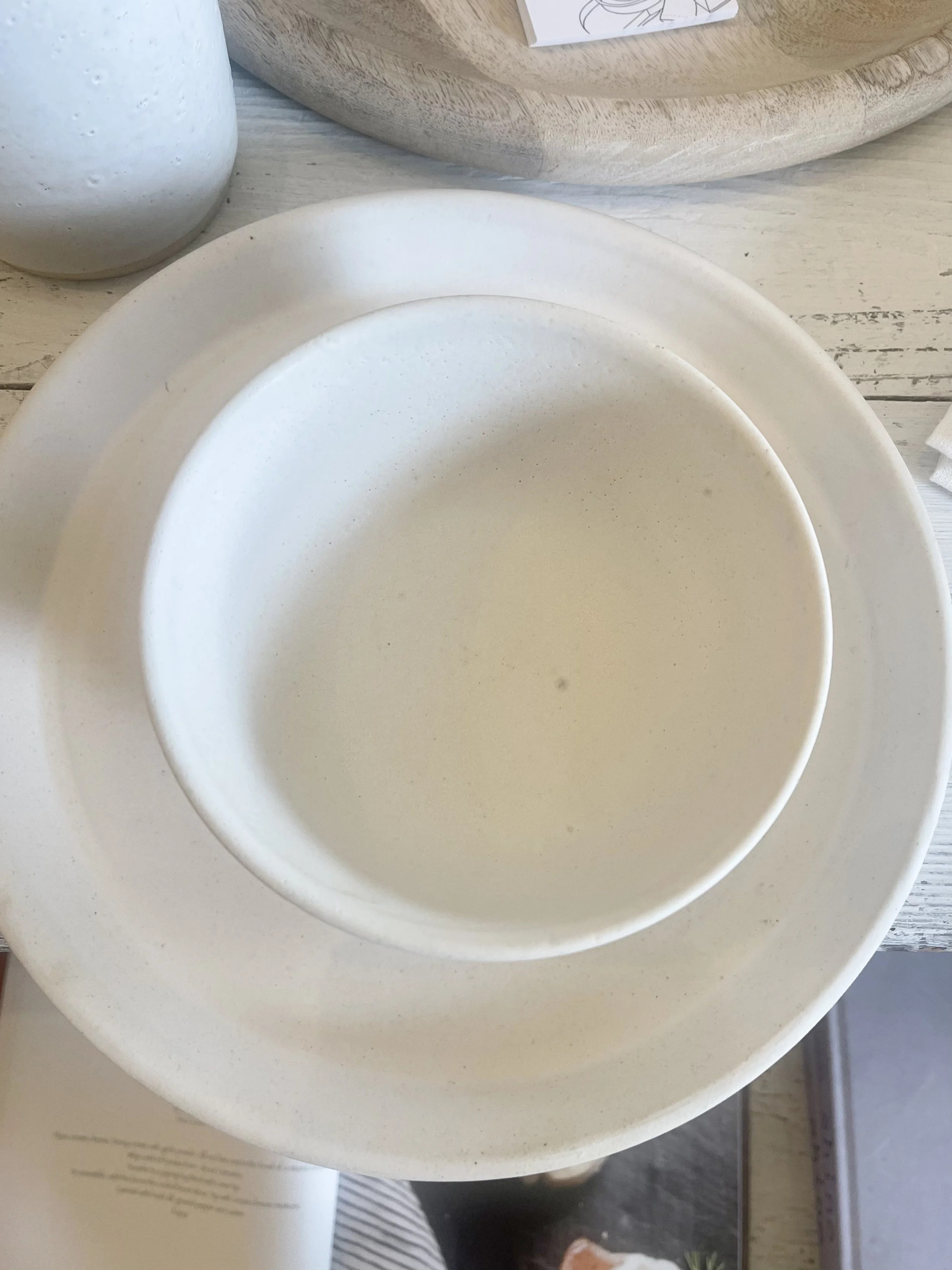 Ceramic Plate and Bowl Set at RICA bath + body