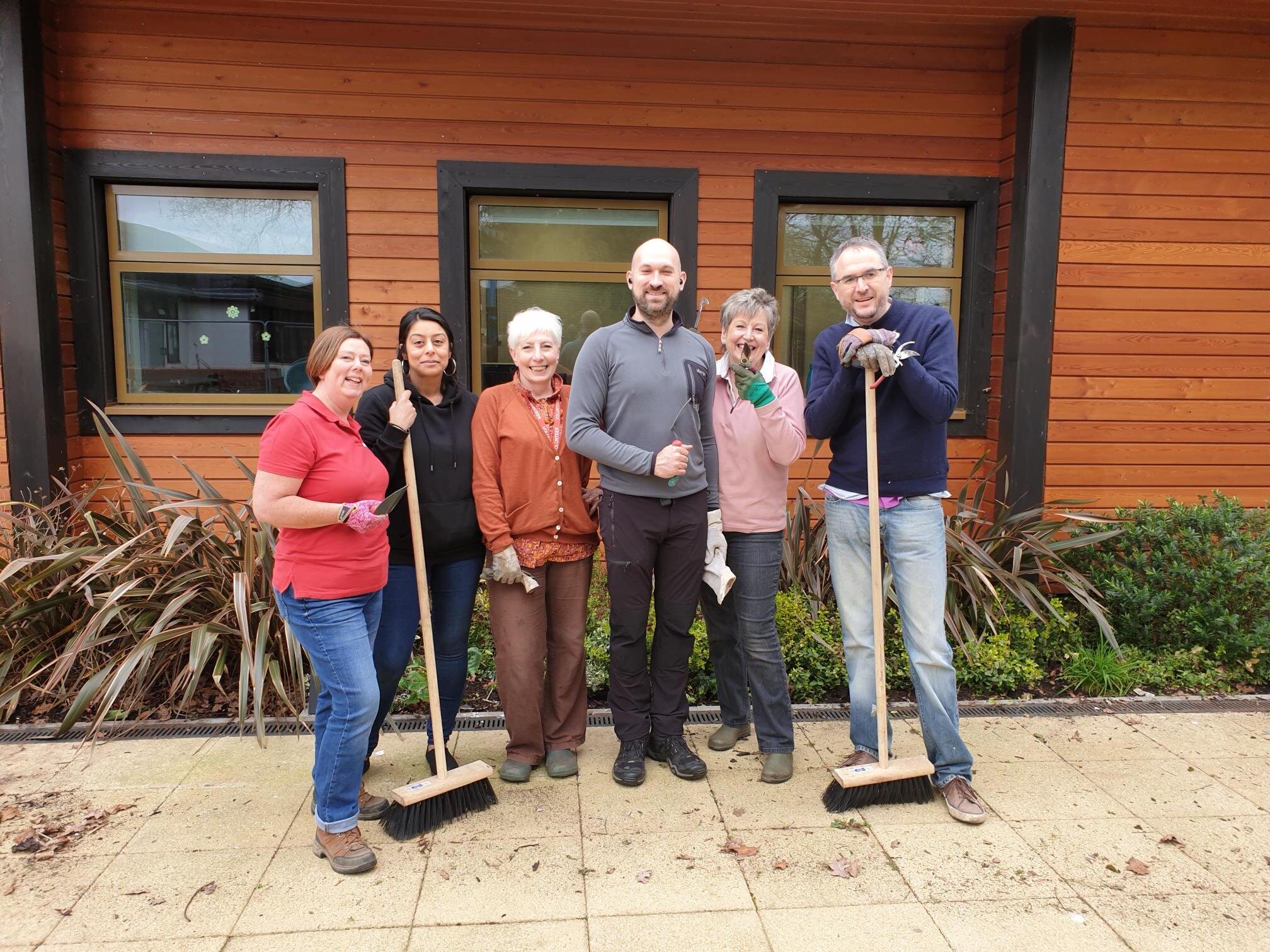 Canon from Stockley Park came into carry out a makeover on the Paediatric gardens