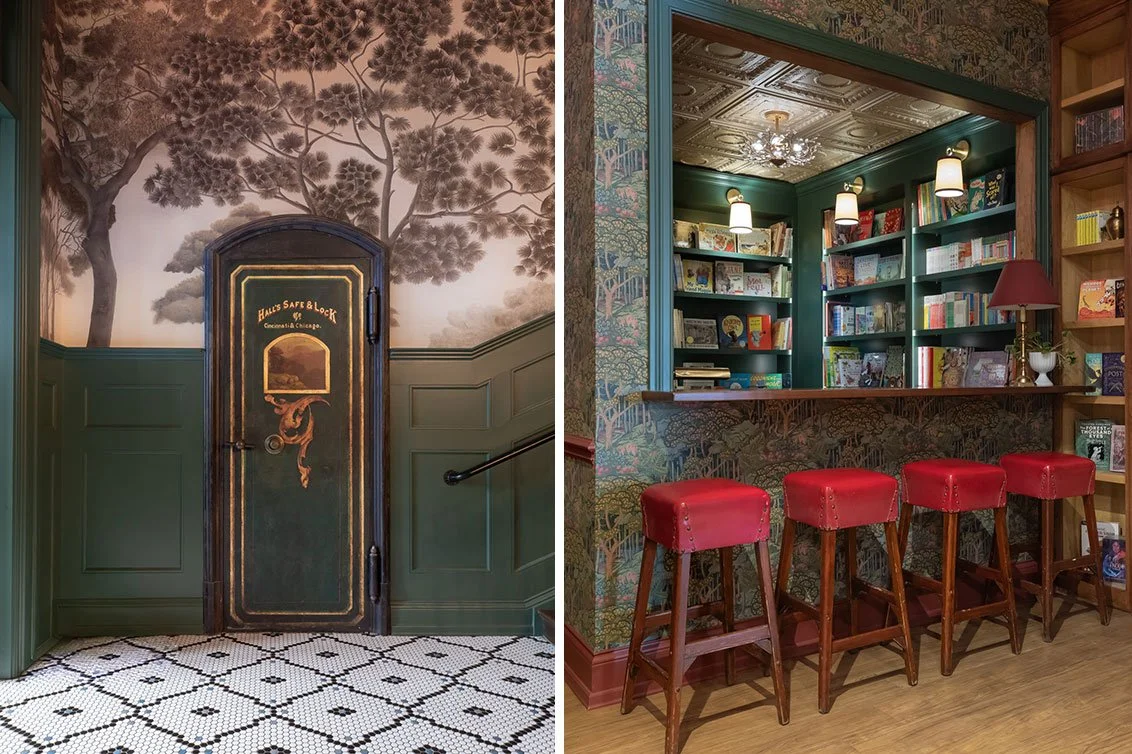 The Color, Bold Patterns and Layered Textures in The Guild in Downtown Wheaton