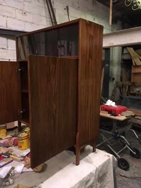 Mid Century custom cabinet