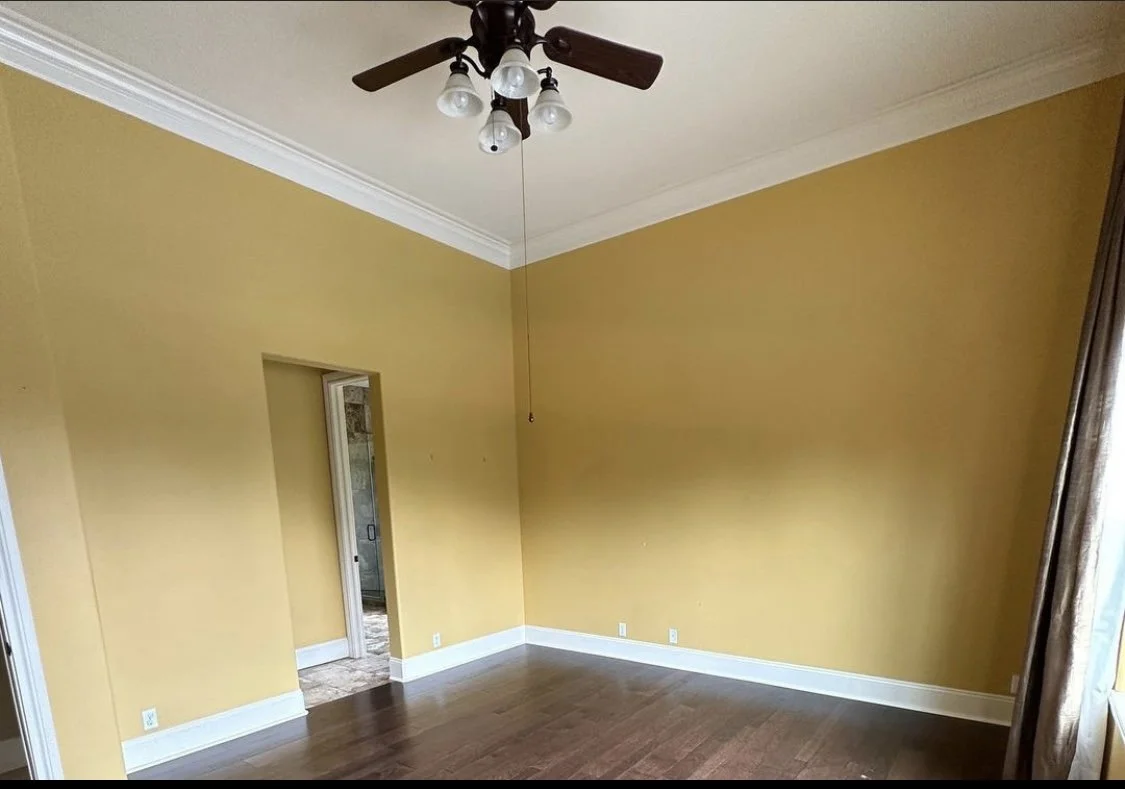 The bedroom - BEFORE