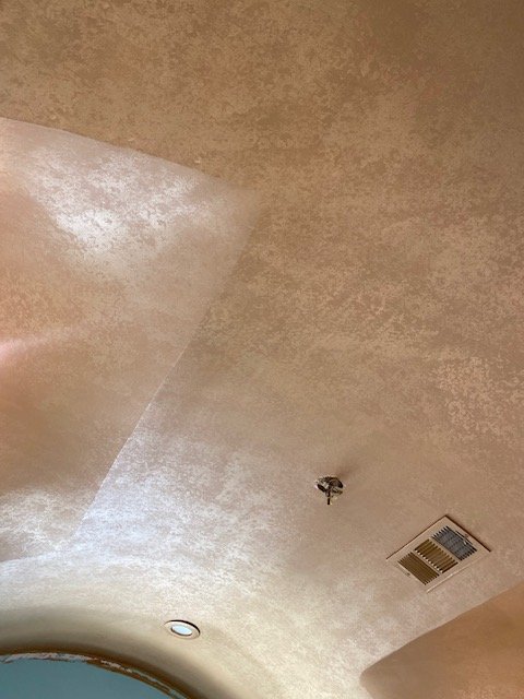 Metallic Paint- Ceiling