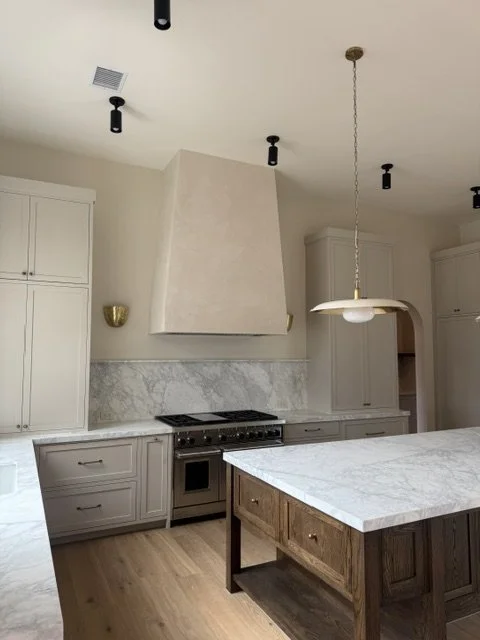 Lime Plaster Vent Hood