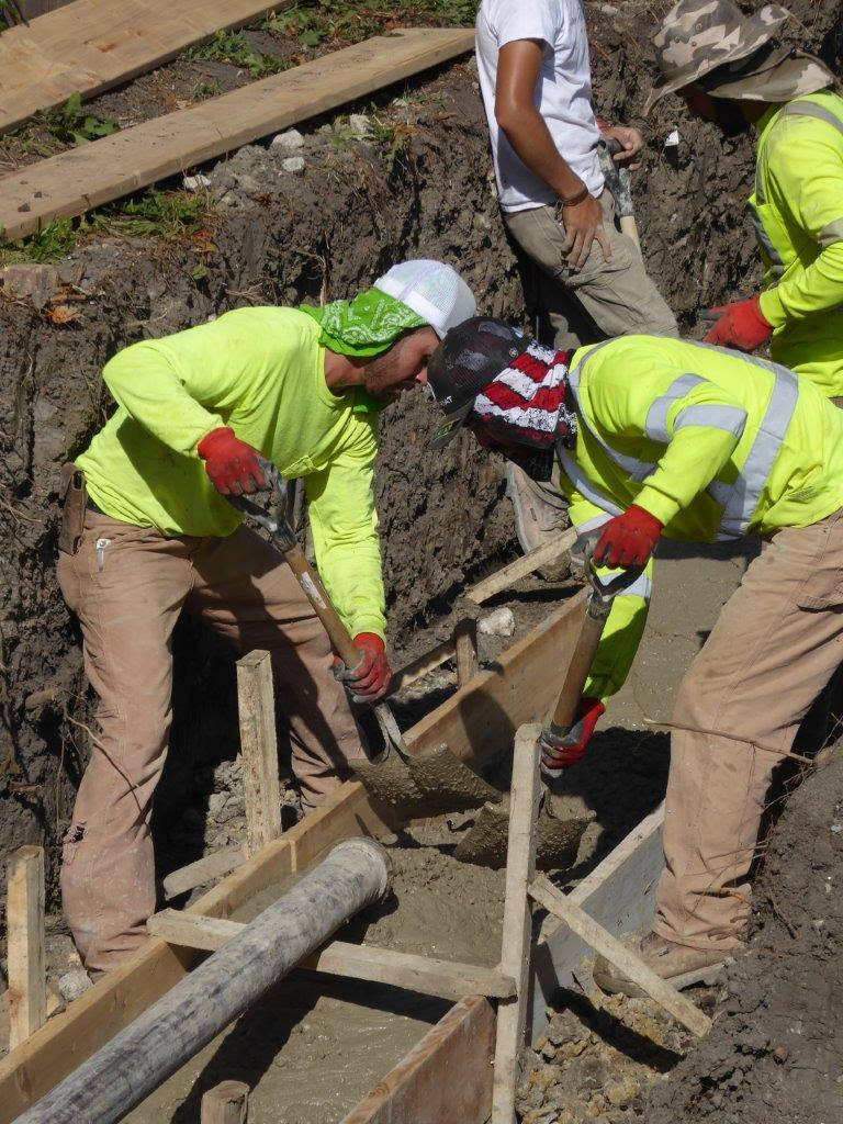 EXCAVATION/CONCRETE