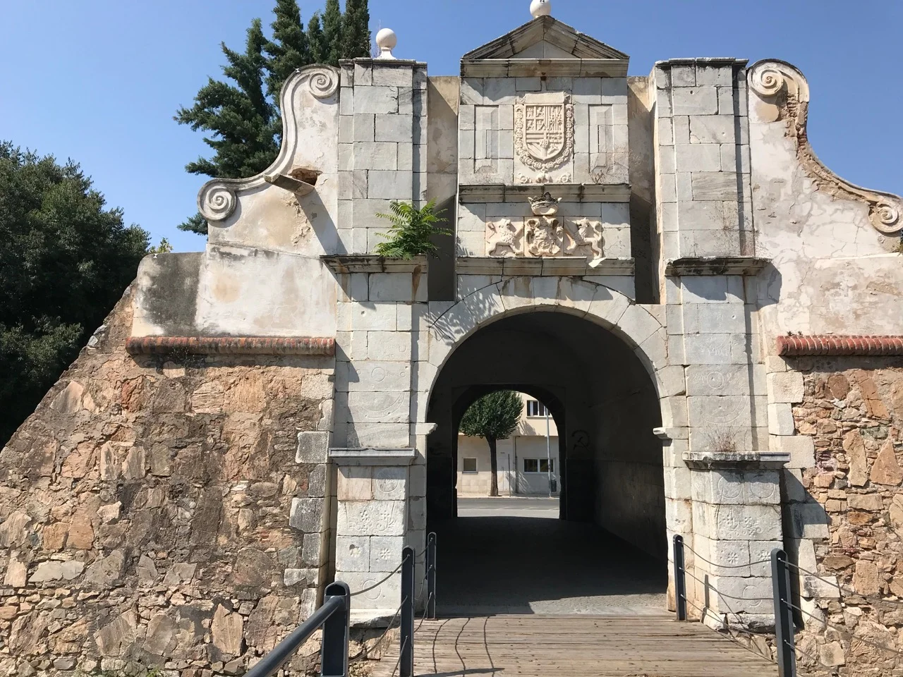 Remains of the Badajoz city wall
