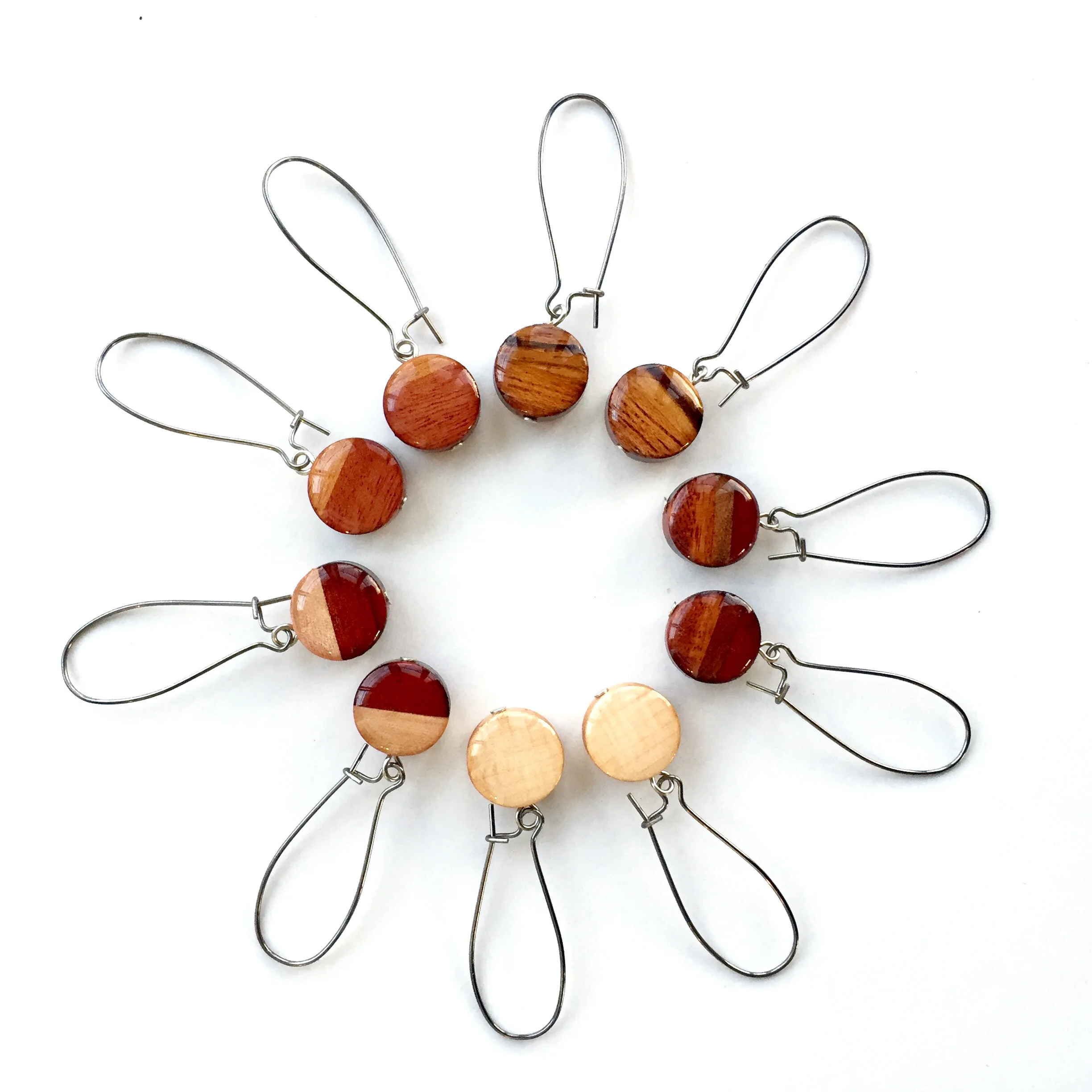 Wood Earrings