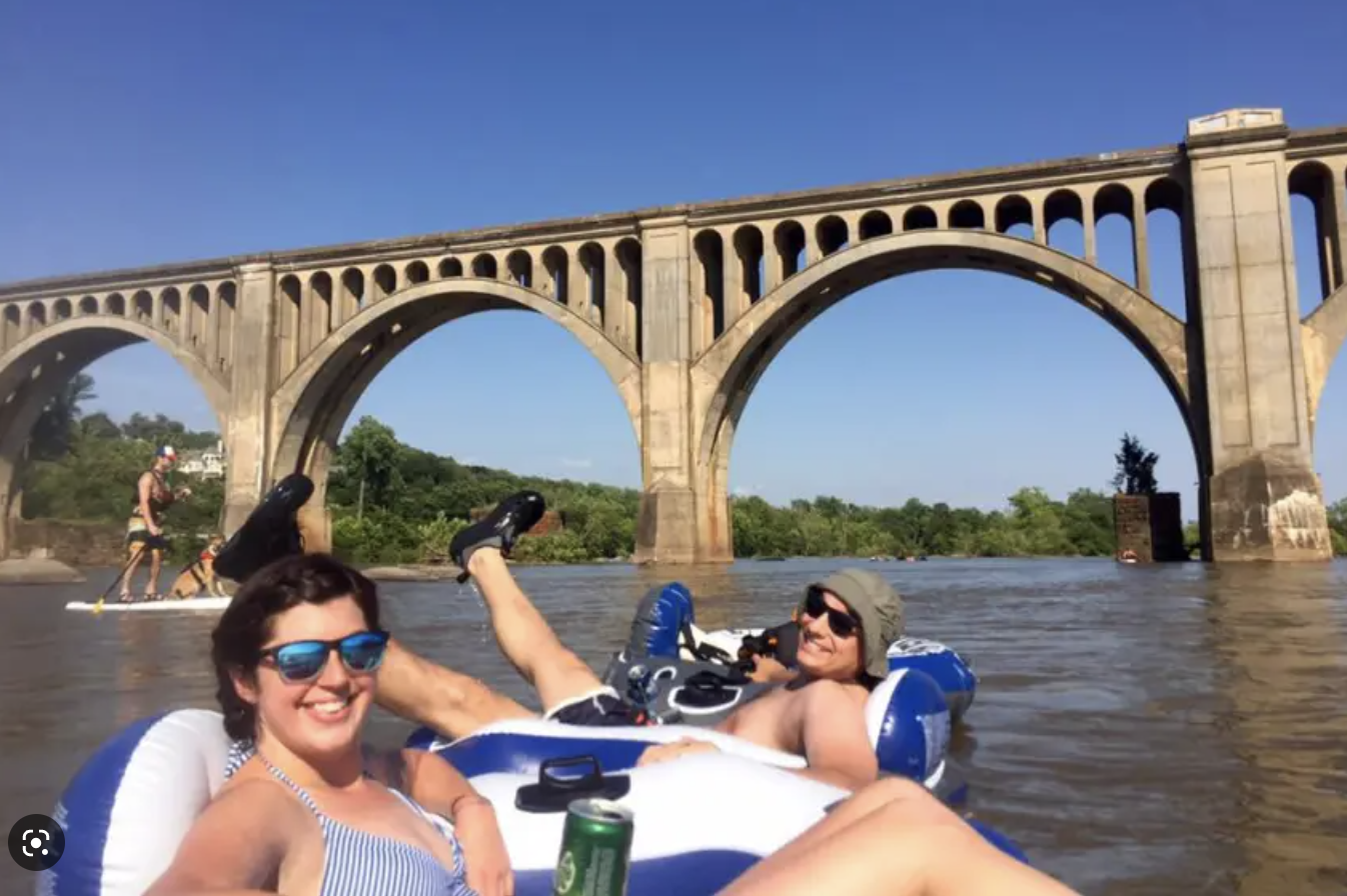 Tubing on the James