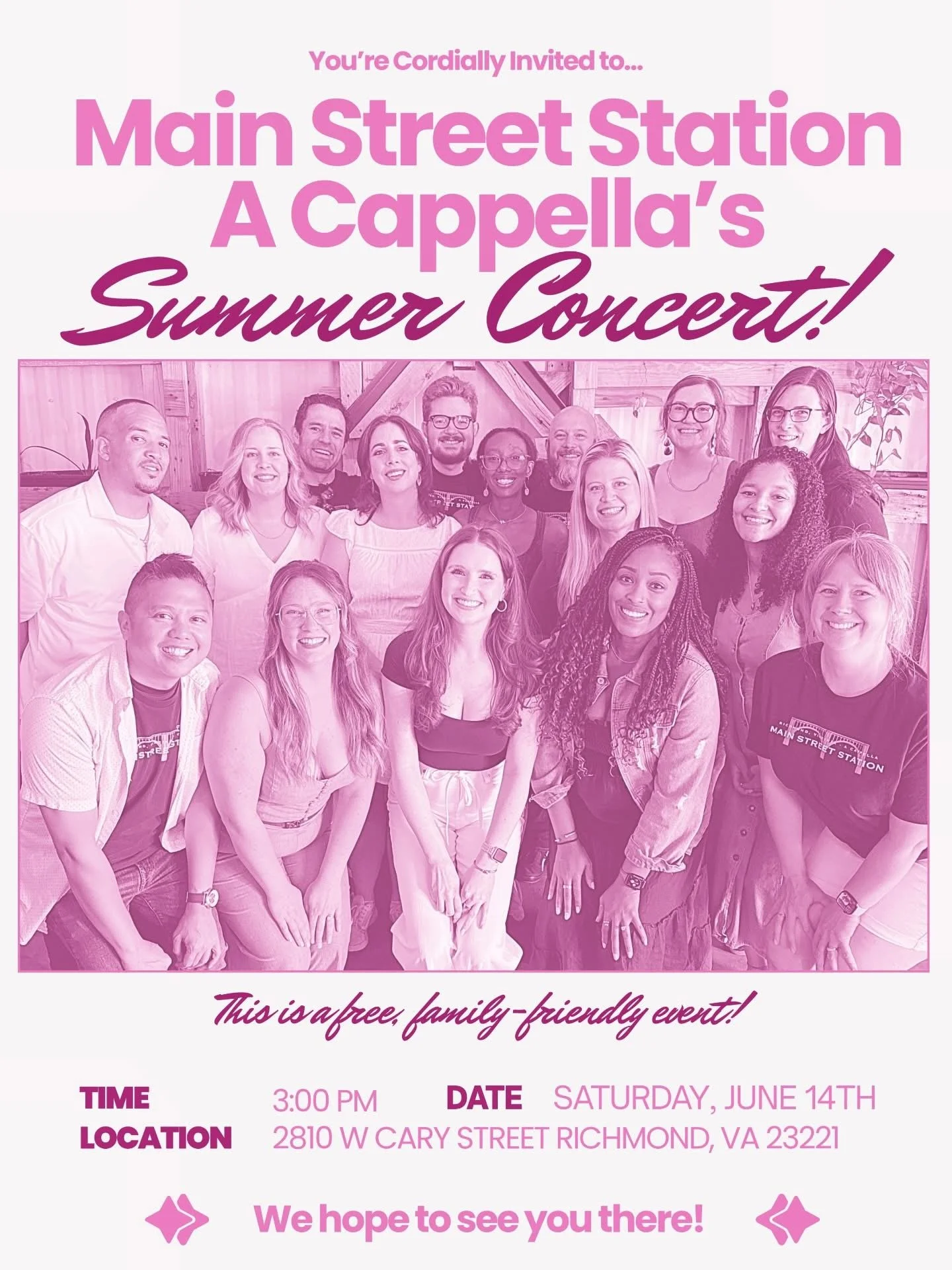 Main Street Station: A Capella Concert