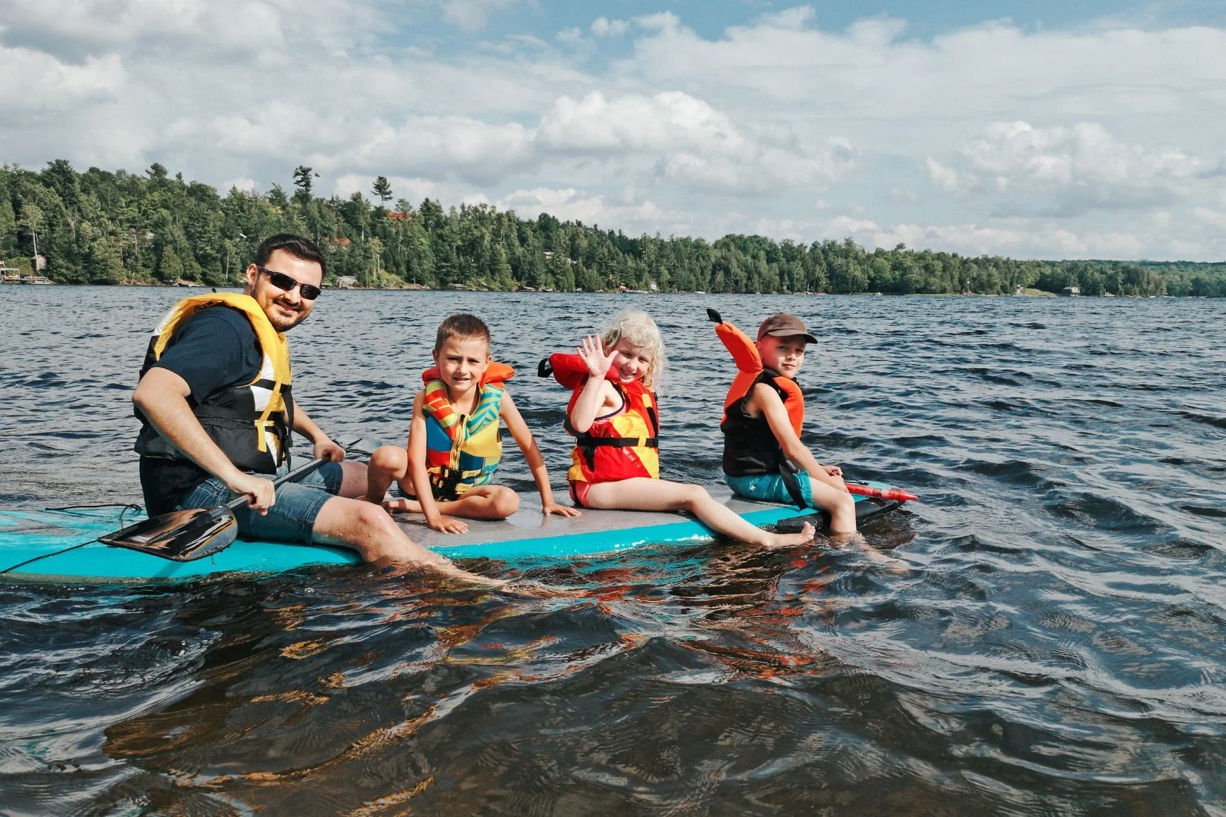 Family Float Day at Maidens Landing