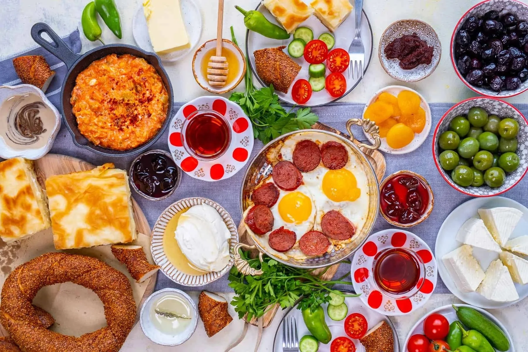 Turkish Breakfast (Kahvalti)