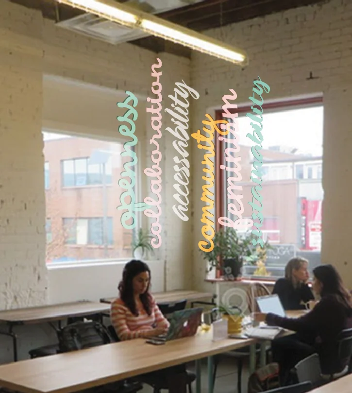 Shecosystem - Brand Statement & Feature Walls