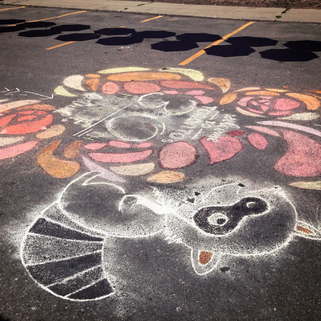 Fringe Floor Mural Art