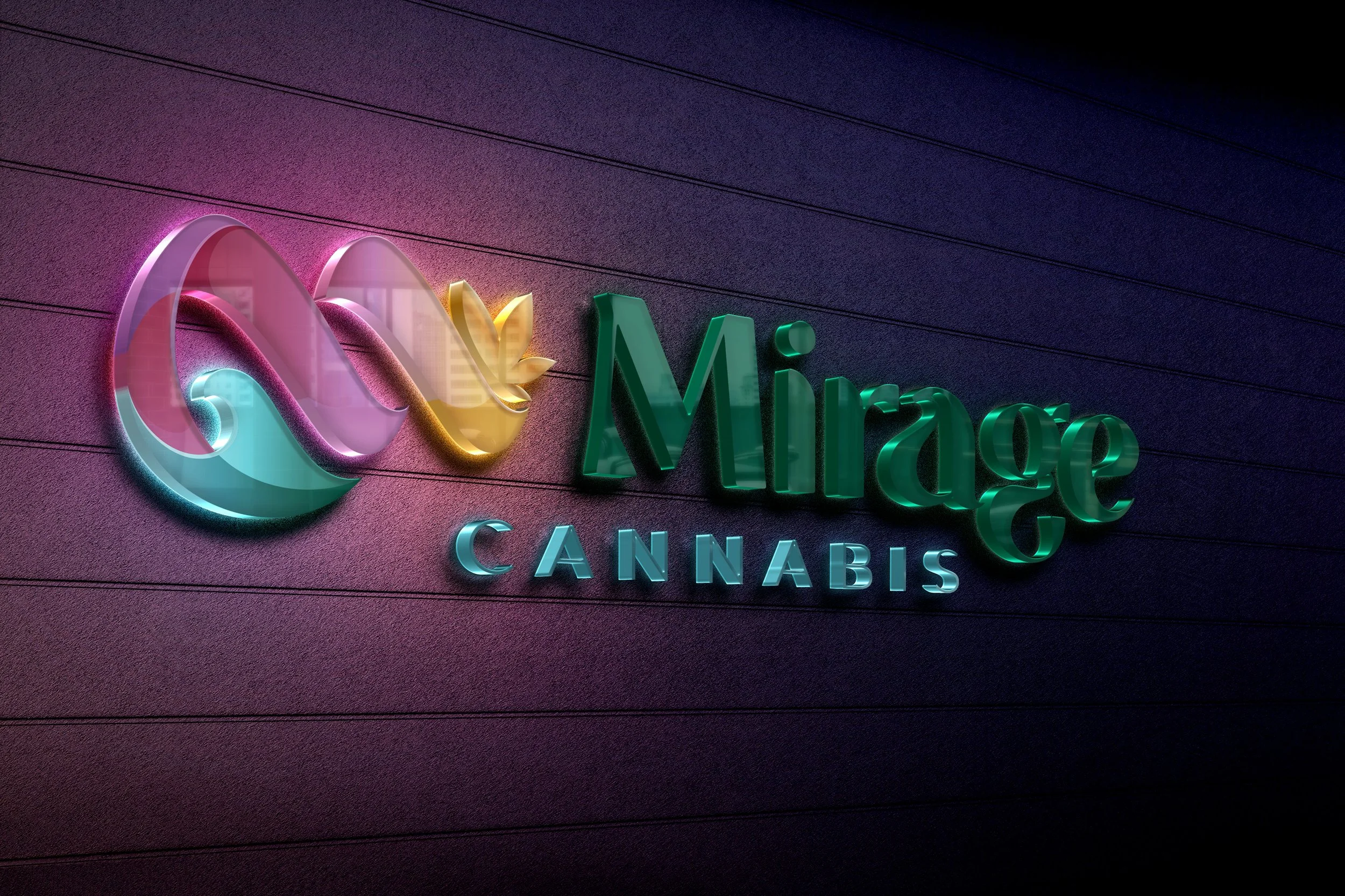 Mirage Cannabis Brand & Retail Design