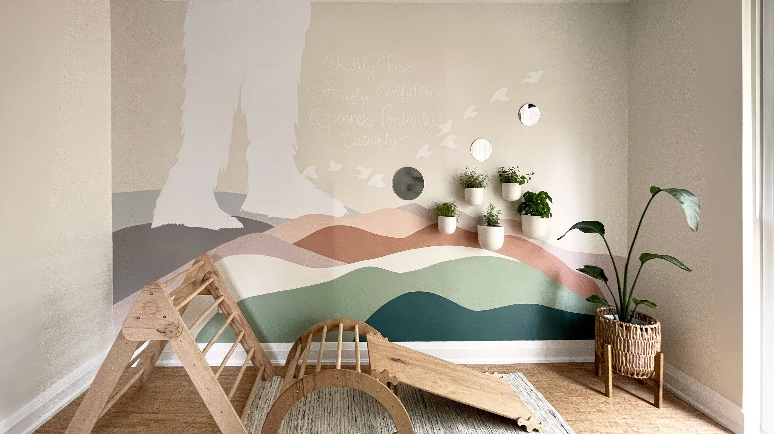 Dining Room Family Mural