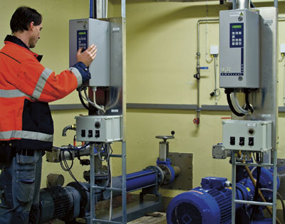 Falkenberg Municipality in Sweden uses Emotron's products as standard for operation of electric motors.