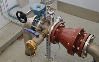 80 cubic meters of water are pumped through the pipes at the Prastjorden Water Station every hour.