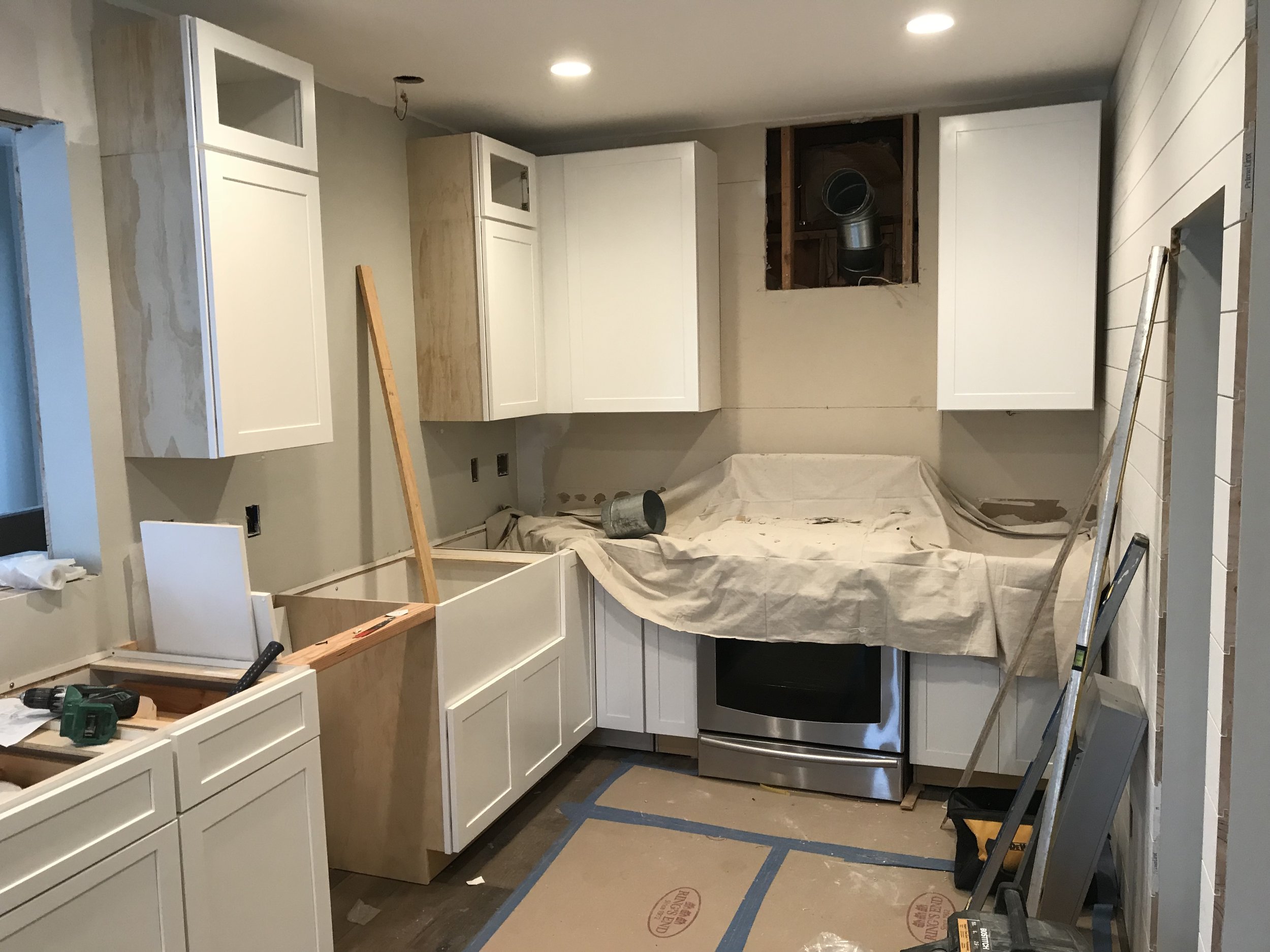 Project Update: Kitchen Remodel in Niantic 