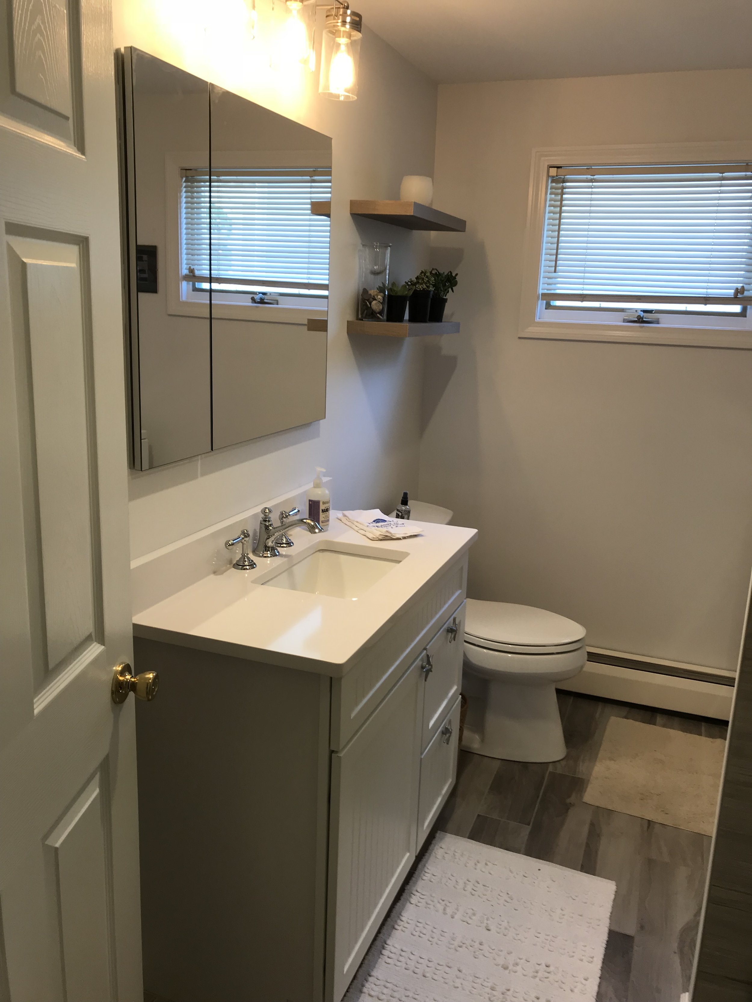 Kitchen, Bathroom, and Living Room Remodel in Niantic CT