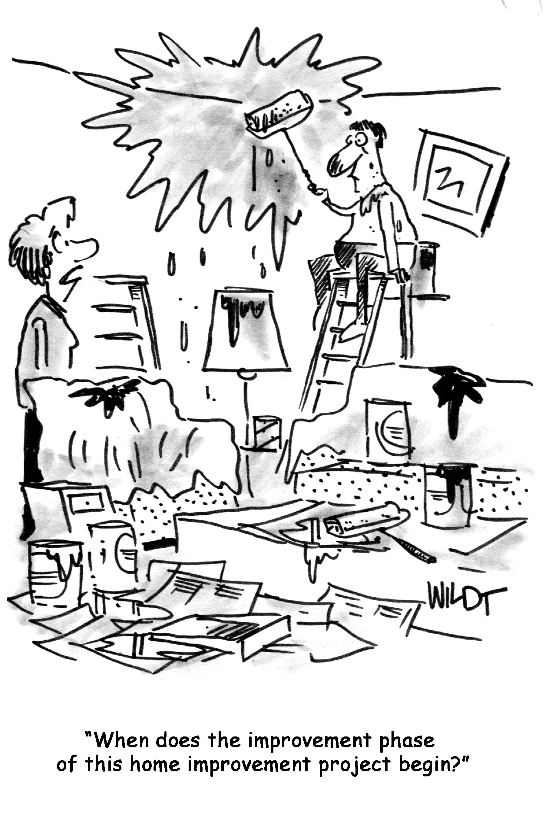 DIY Funny Fail - Home Improvement Cartoon