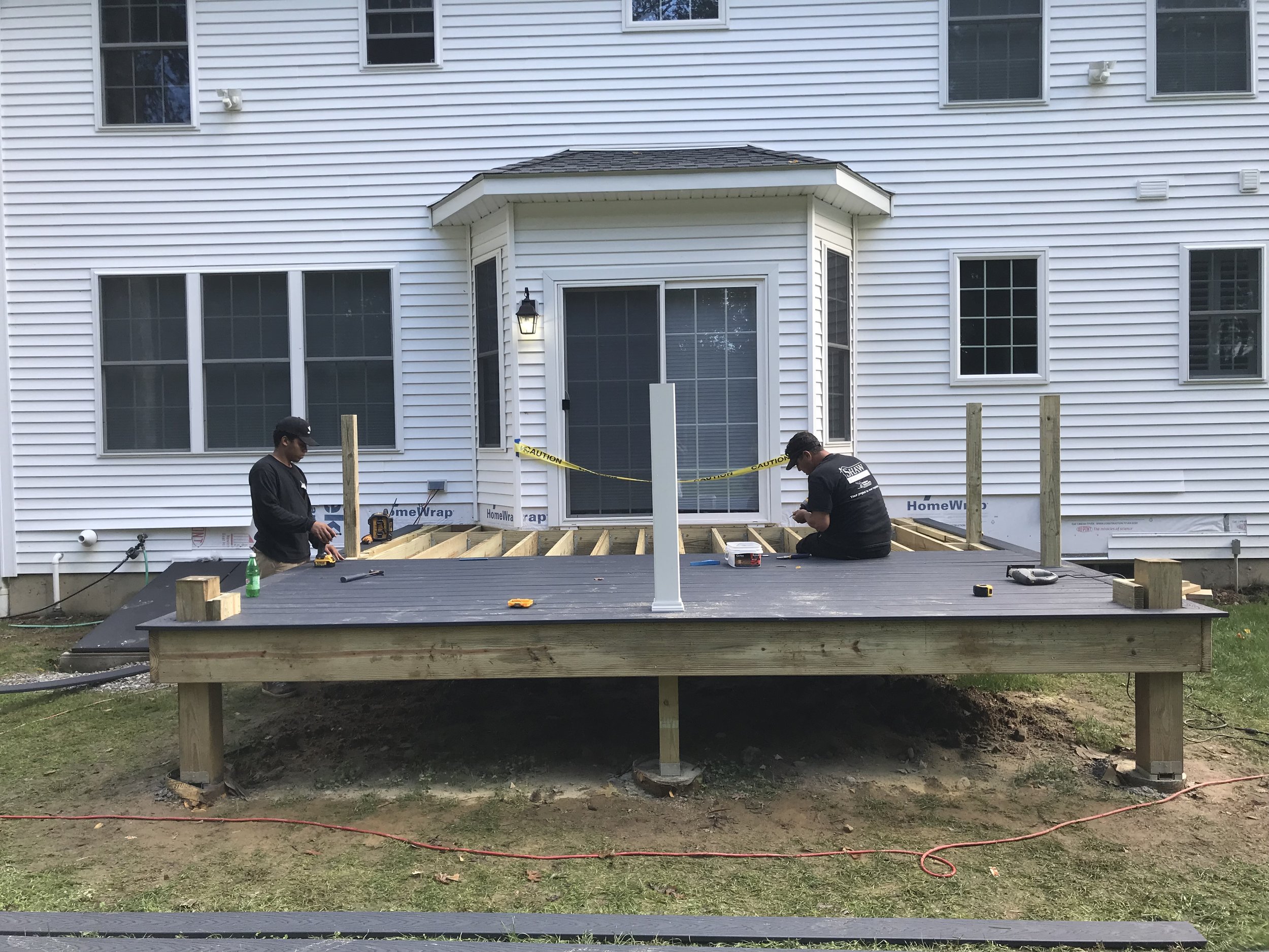 Progress Update: Deck Remodel in East Lyme CT