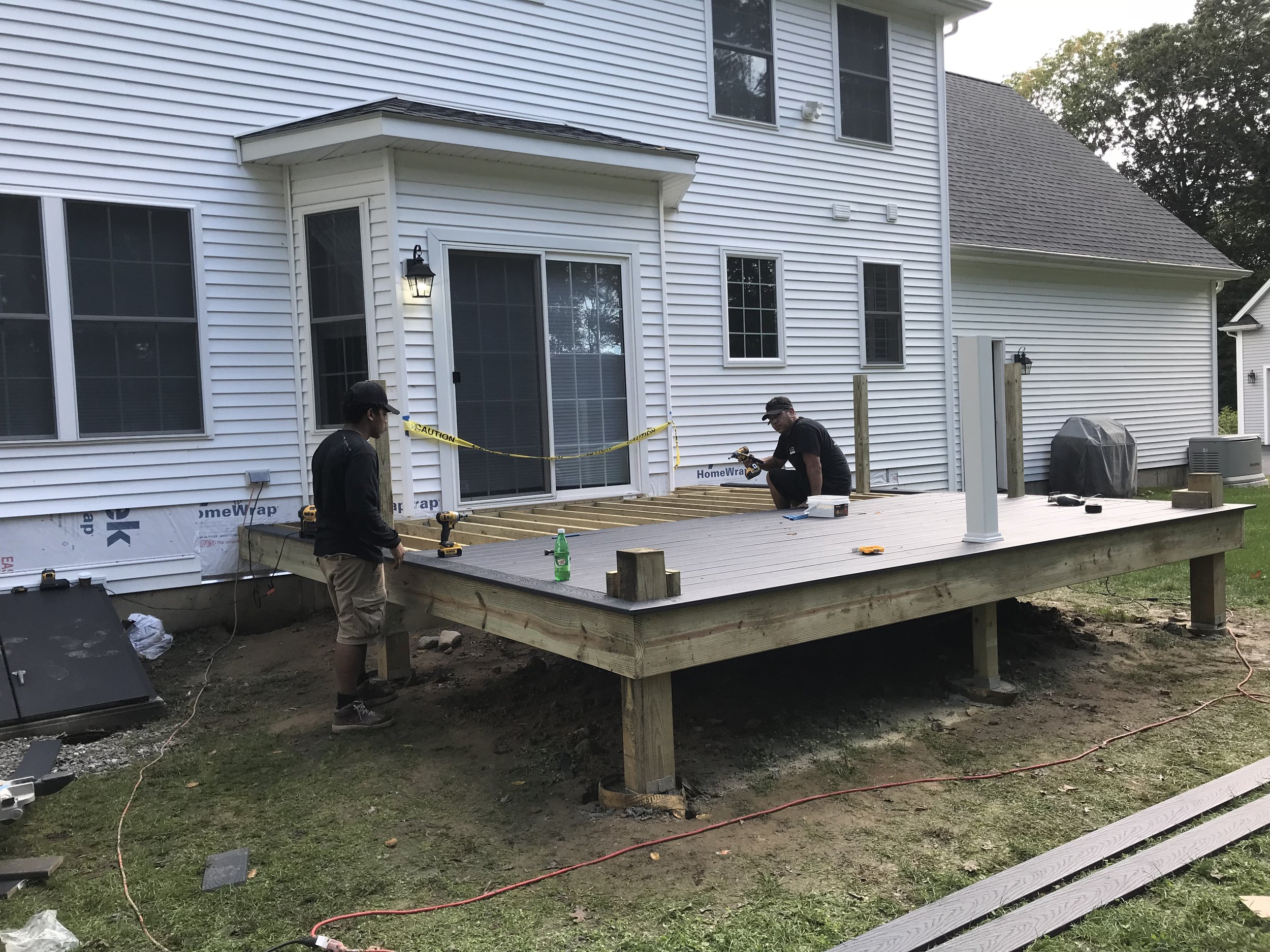 Progress Update: Deck Remodel in East Lyme CT