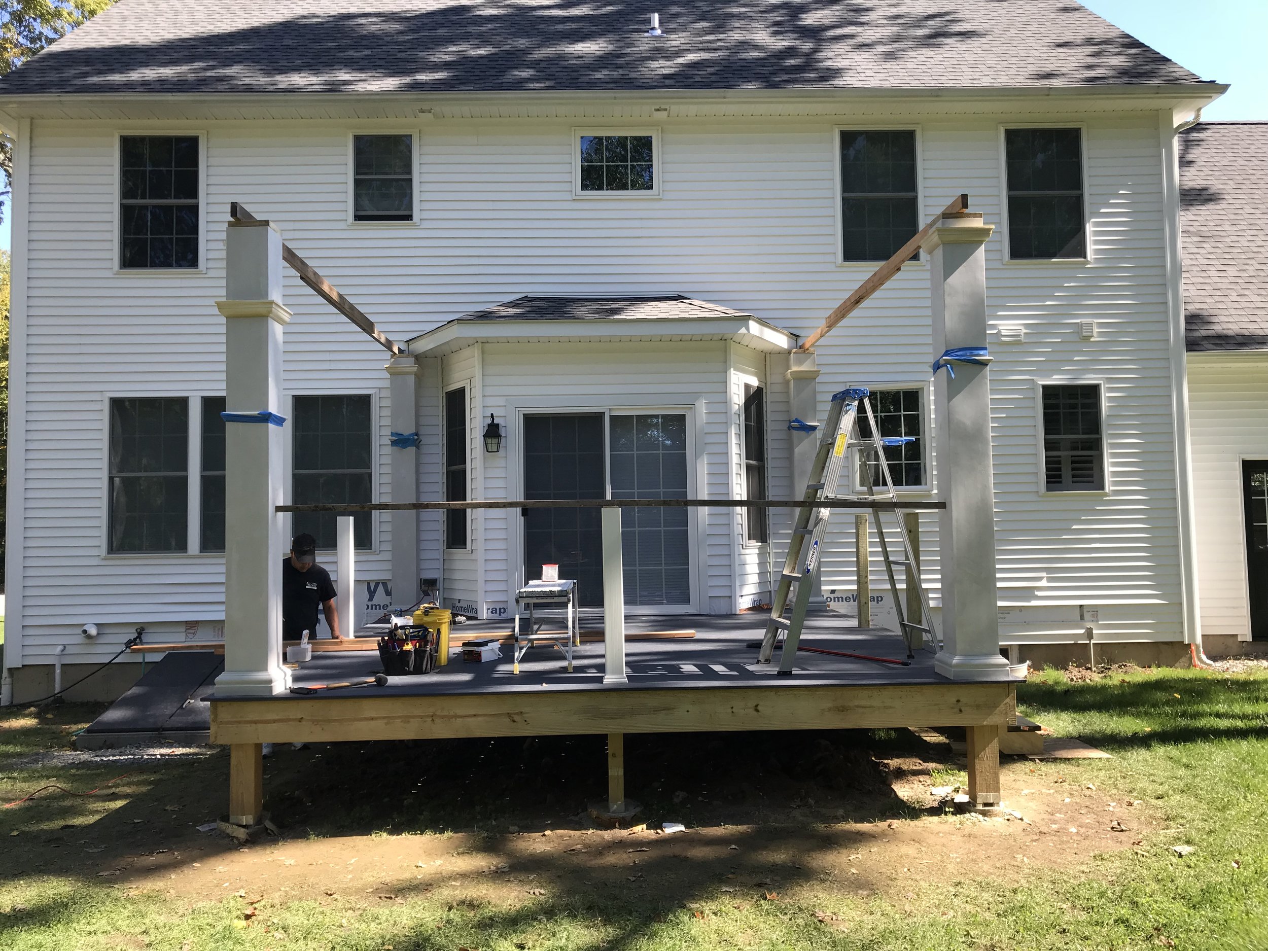 Progress Update: Deck Remodel in East Lyme CT