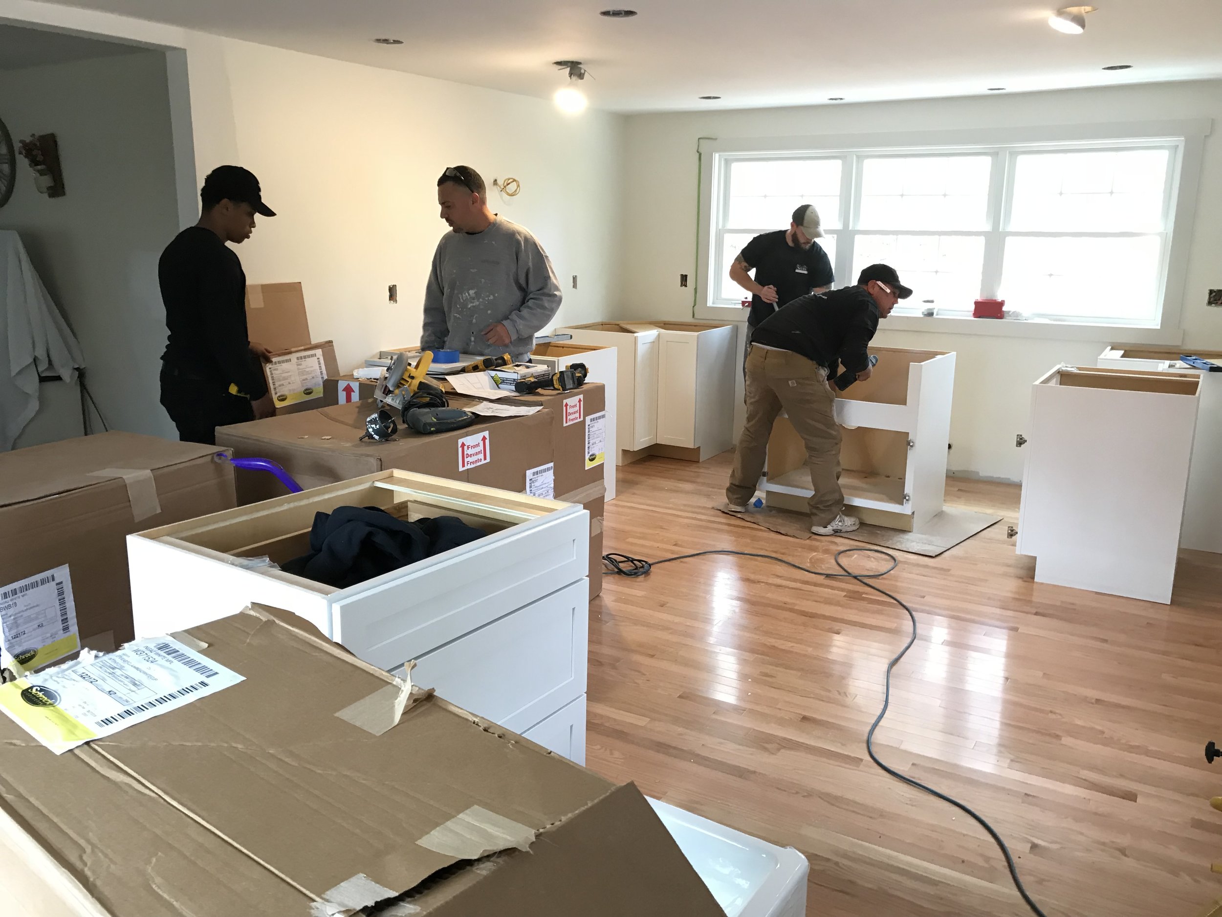 Kitchen Remodel/Garage Conversion in East Lyme CT 