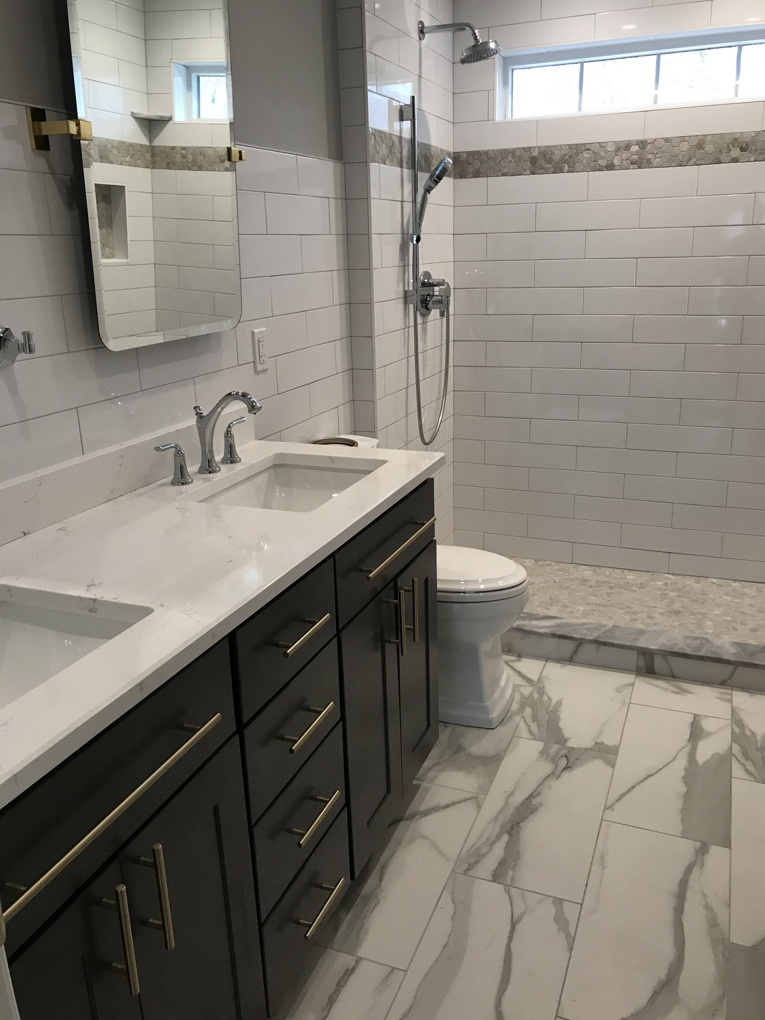 Bathroom remodel in East Lyme CT