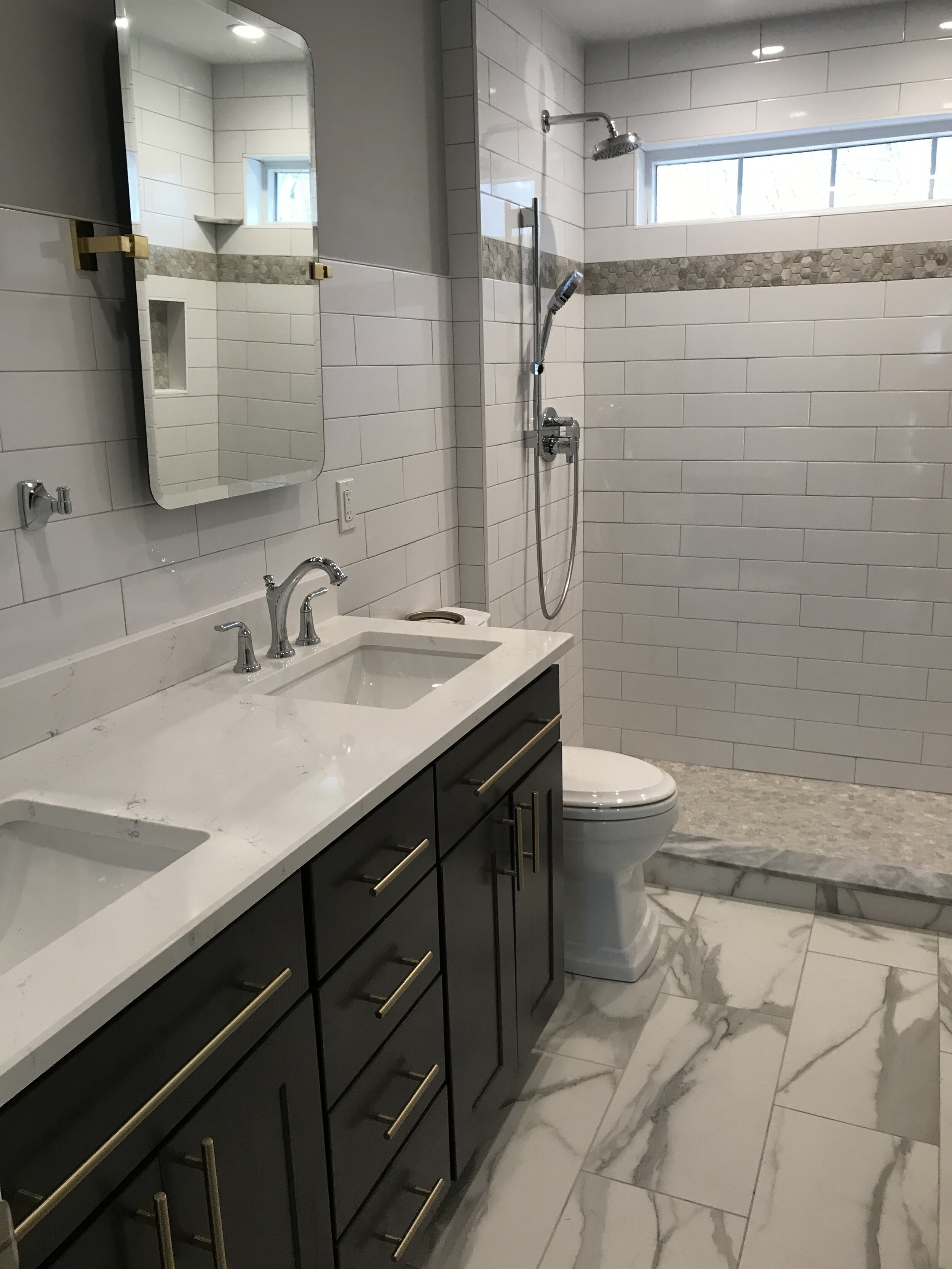 Bathroom remodel in East Lyme CT