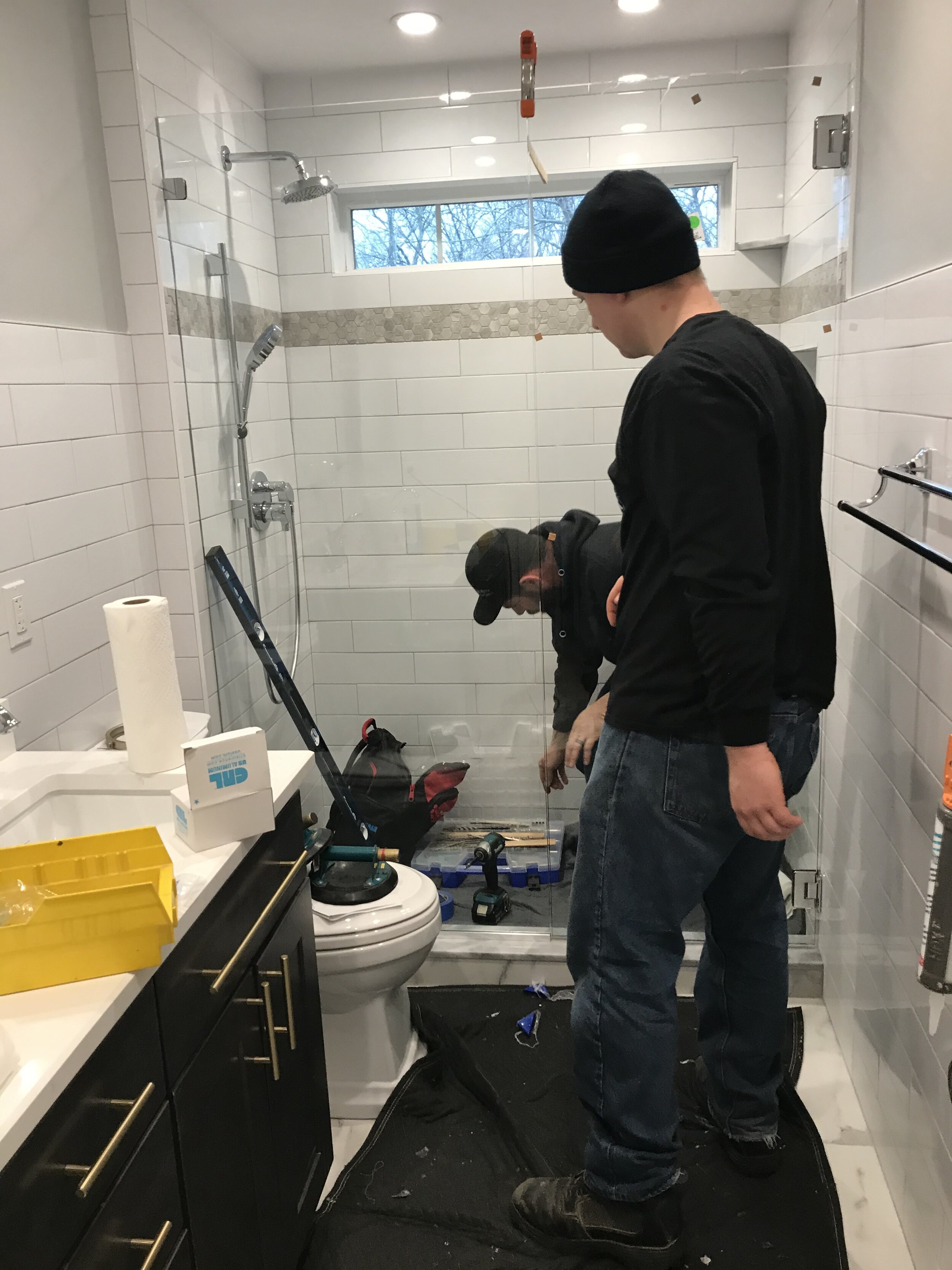 Bathroom remodel in East Lyme CT