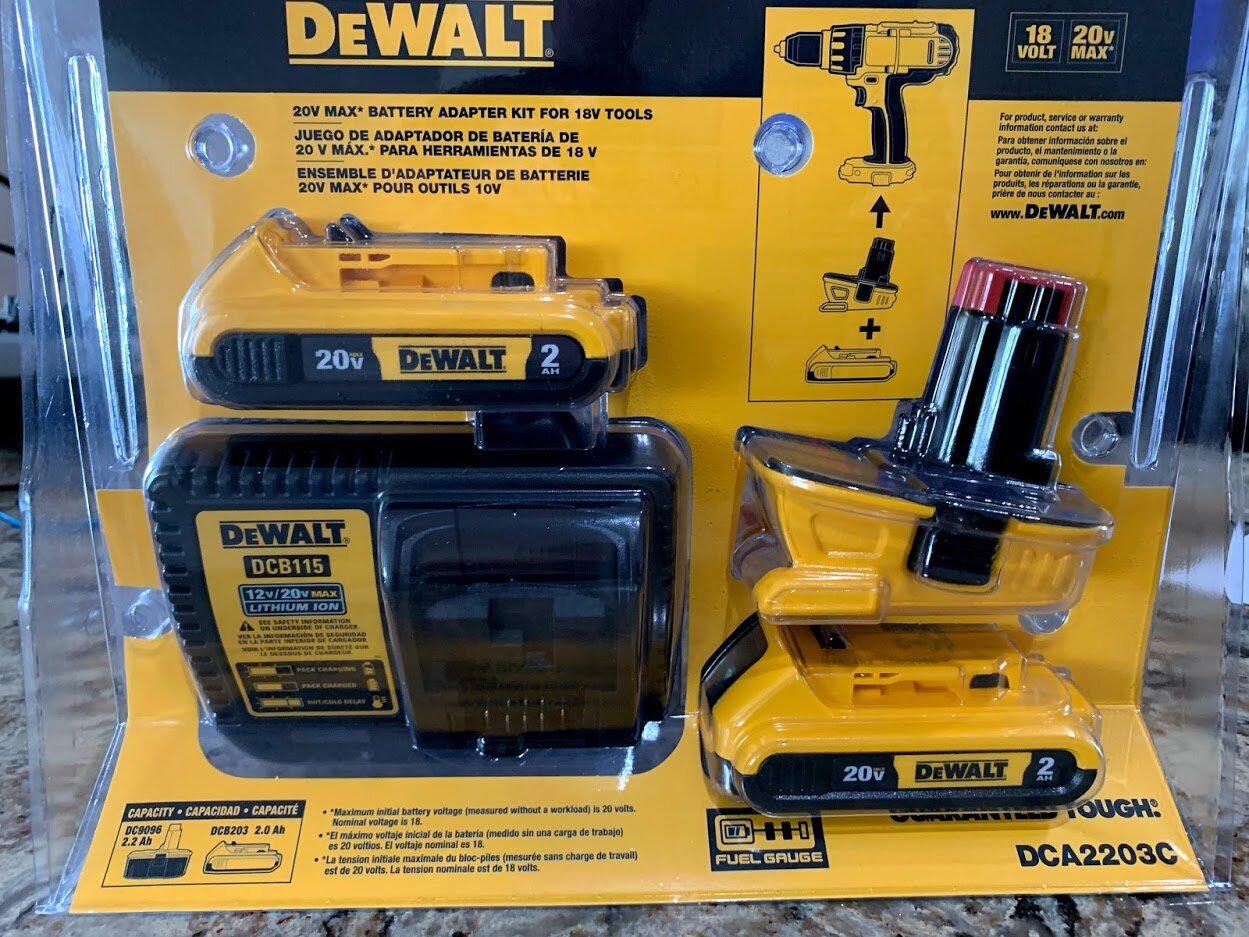 20v Max Dewalt Adapter 18 To 20 Volt 20v Max 18 To 20 Volt Dewalt