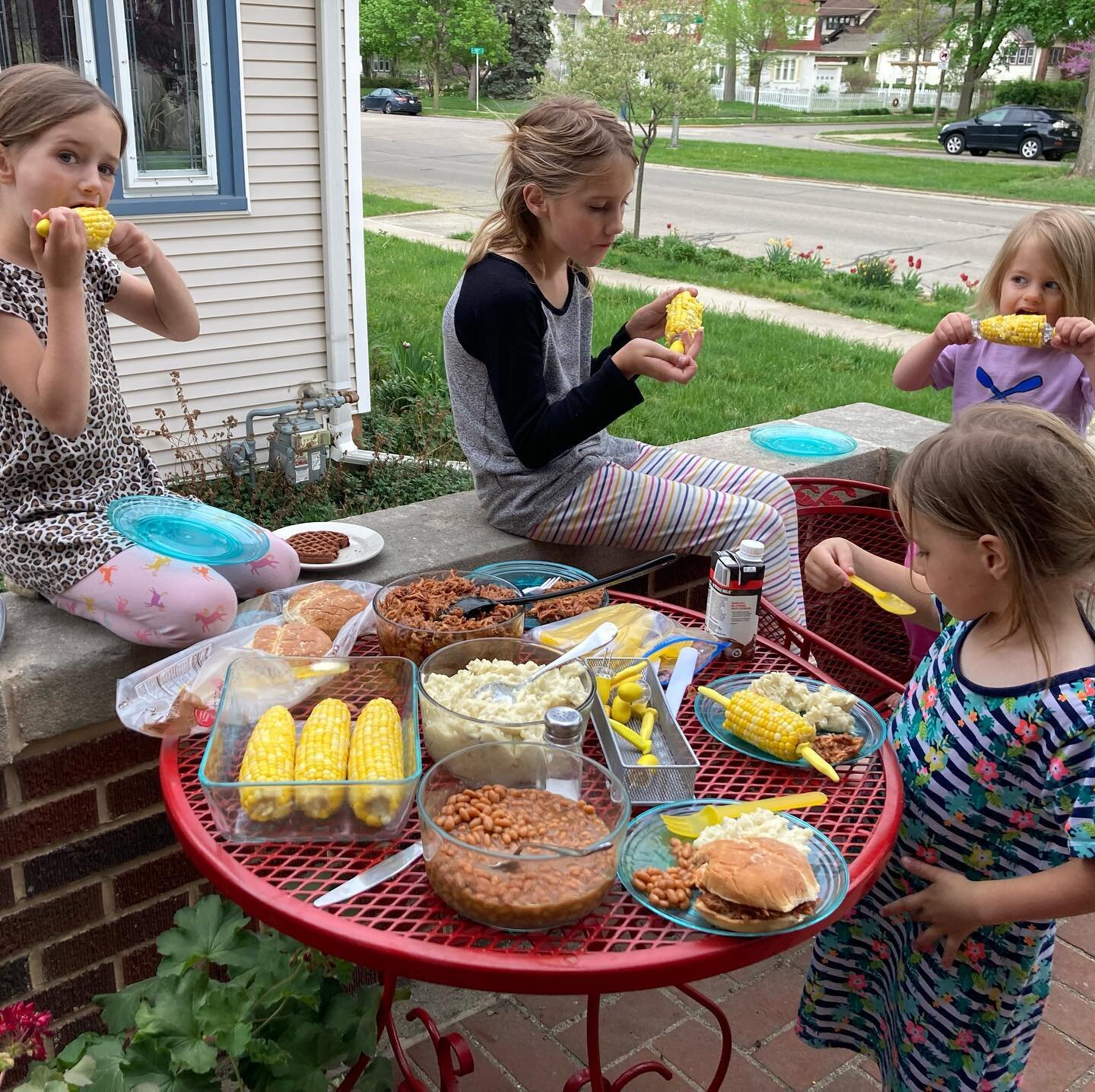 Everything about parenting is easier in the summer. The house is so much cleaner with everyone outside most of the days, we eat as many meals as possible outside and although there&rsquo;s lots of fun places to go and things to see we can also have s