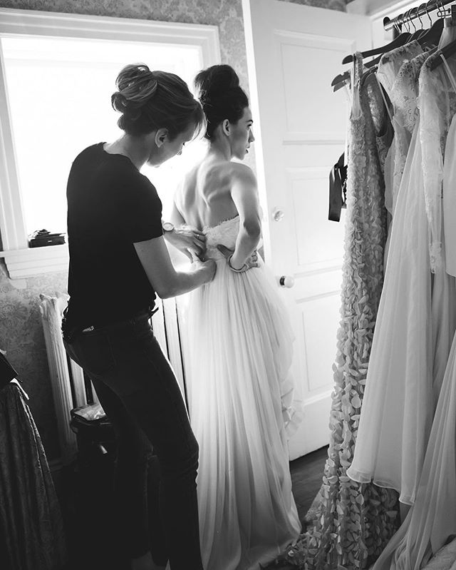 #BehindTheScenes with @flutter_boutique for their Spring fashion show at the @semplemansion