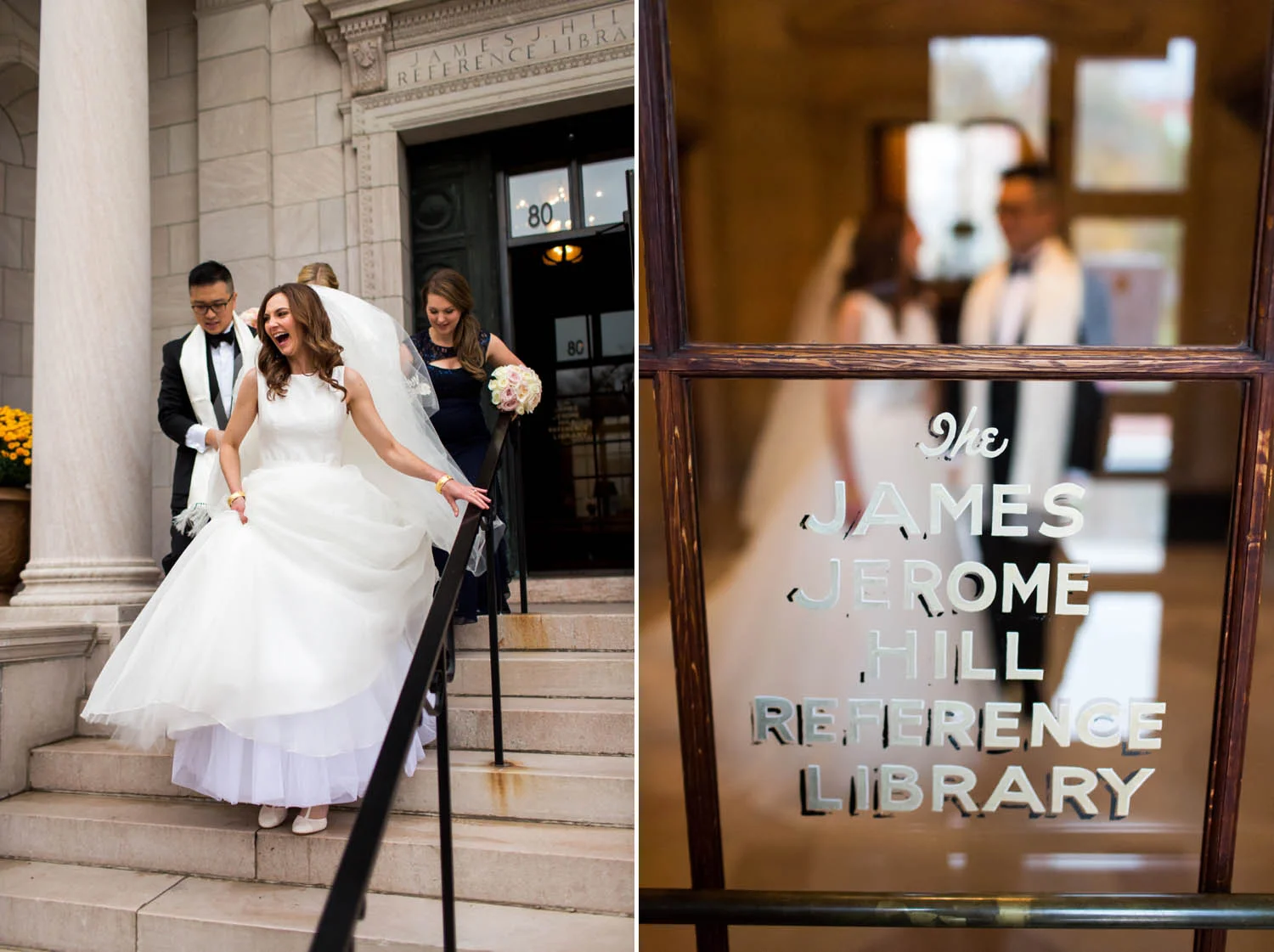 james j. hill library wedding saint paul