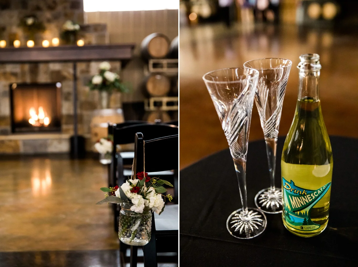 carlos creek winery wedding alexandria mn