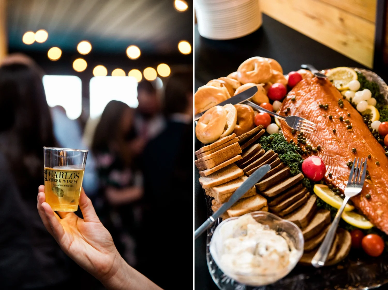 carlos creek winery wedding alexandria mn