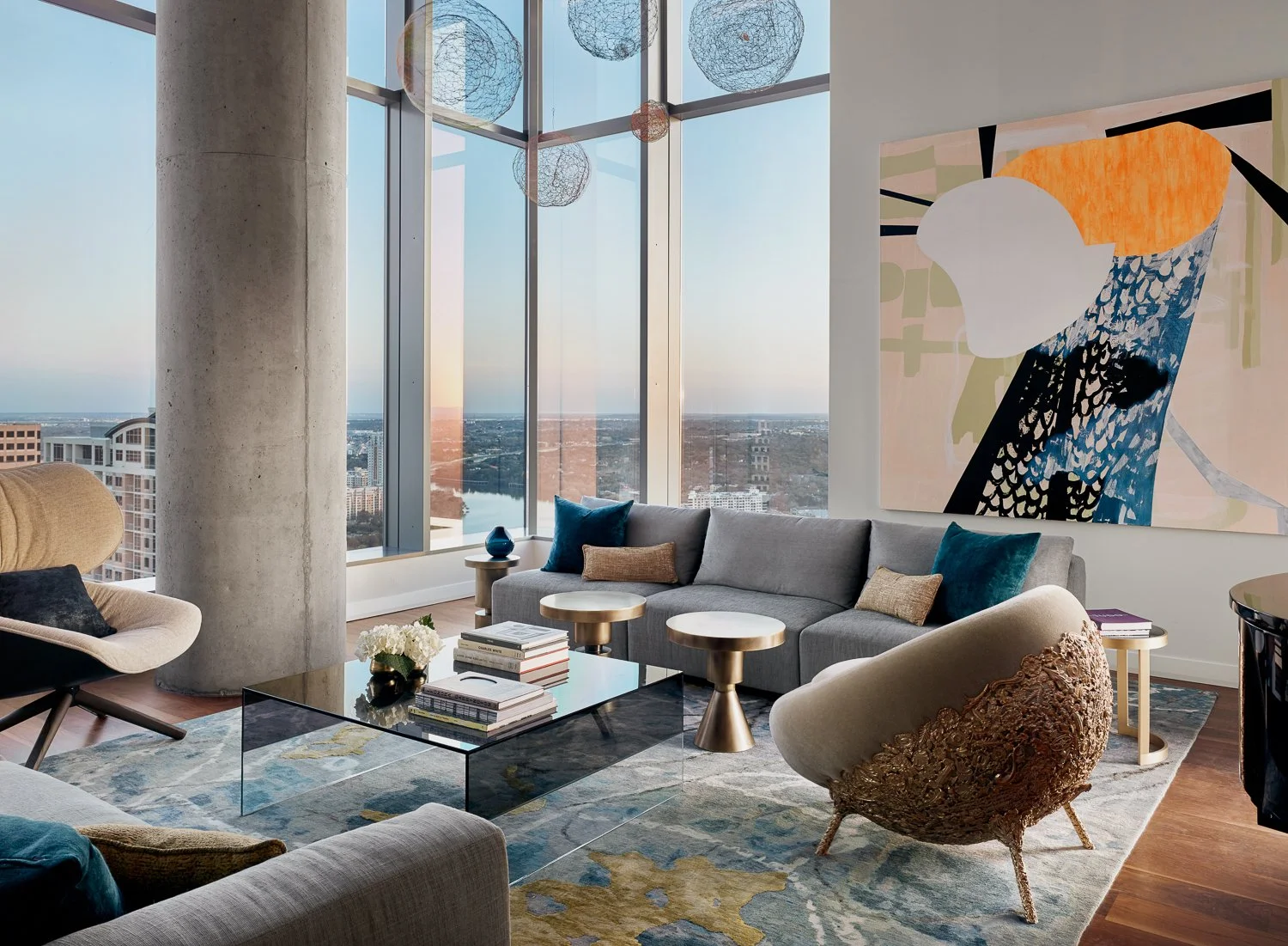 Photo inspiration: Austin Luxury Penthouse Properties Reference: Allison Burke Interior Design Luxury Residential Design In Austin Texas