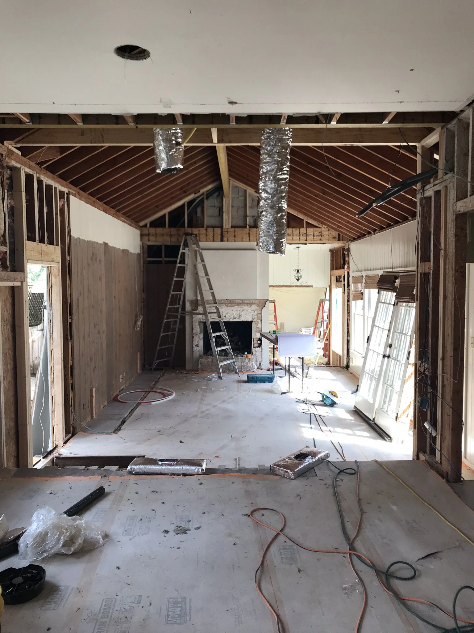 Allison Burke Interior Design Living room Construction