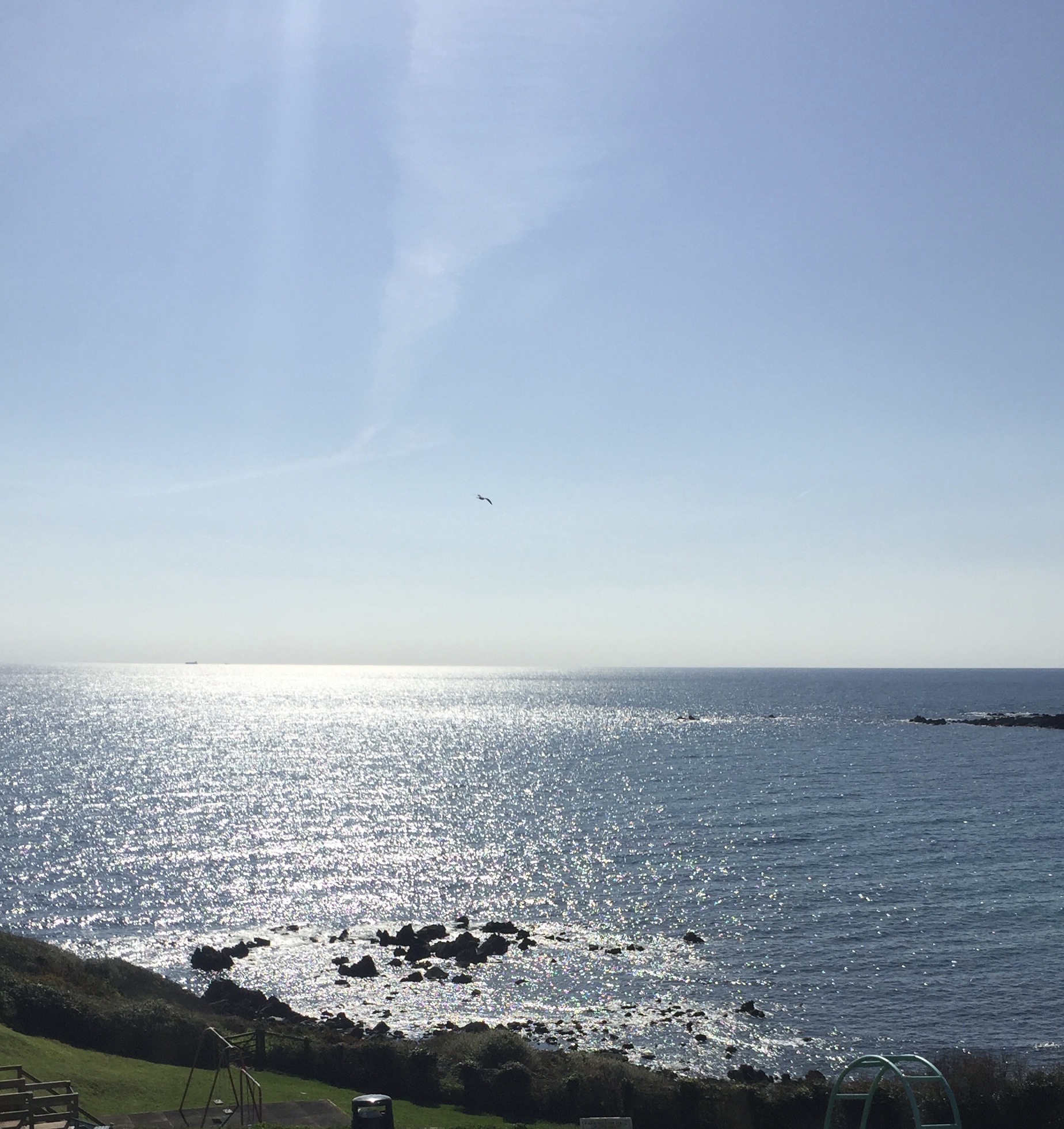 Endless ocean, next stop Brittany.